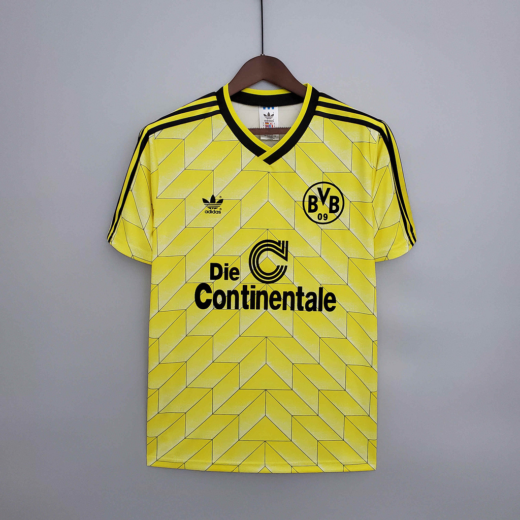 Dortmund Retro 1988 Home Shirt - ManixJersey