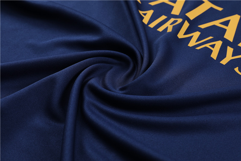 Paris Saint-Germain PSG 23-24 Long Sleeve Training Set -Royal Blue - ManixJersey