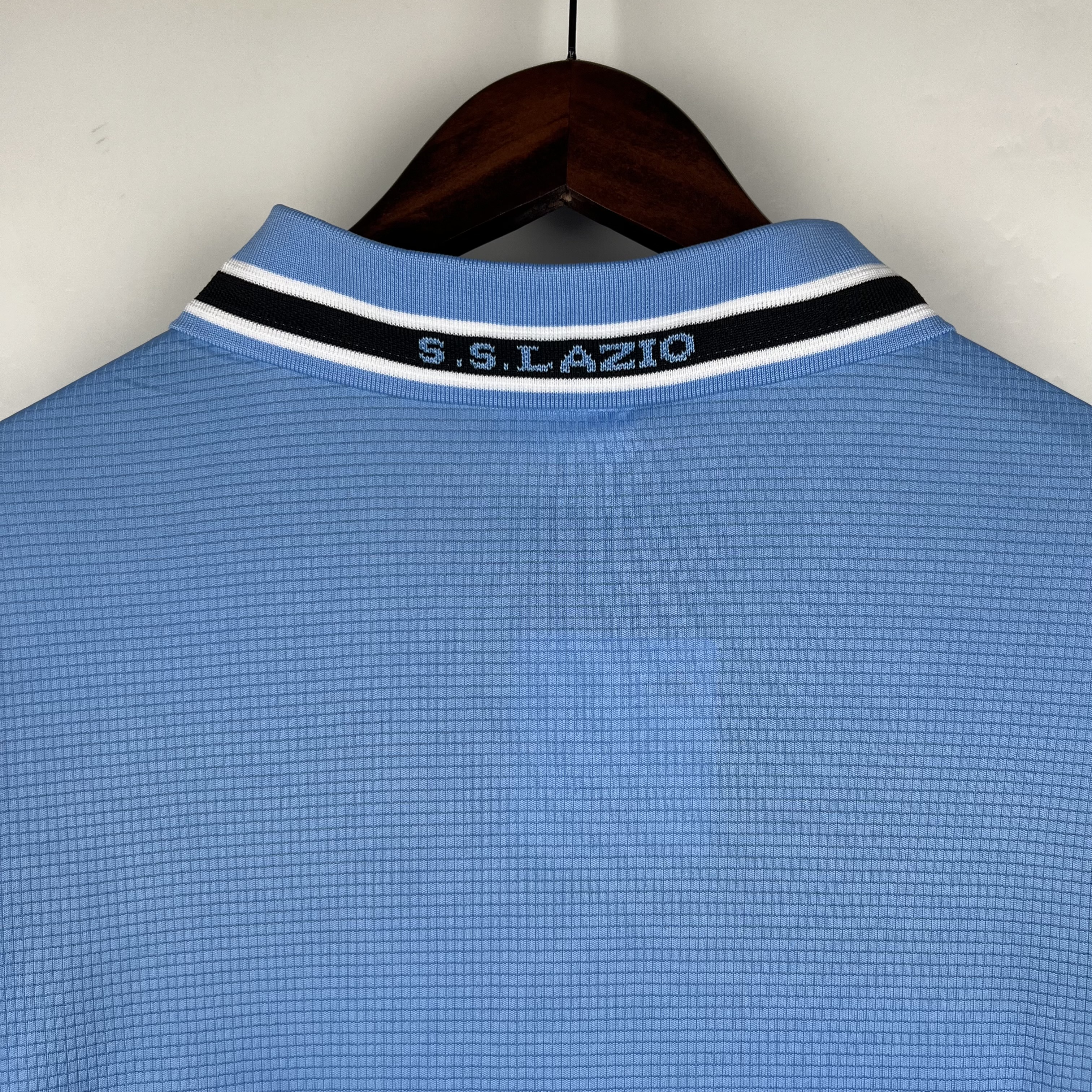Retro Lazio 1998-00 Home Stadium Long Sleeve Jersey - ManixJersey