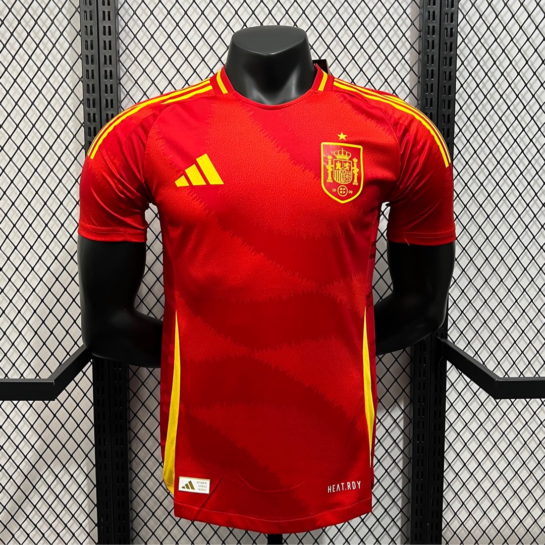Spain 2024 Home Stadium Jersey - Player Version - ManixJersey
