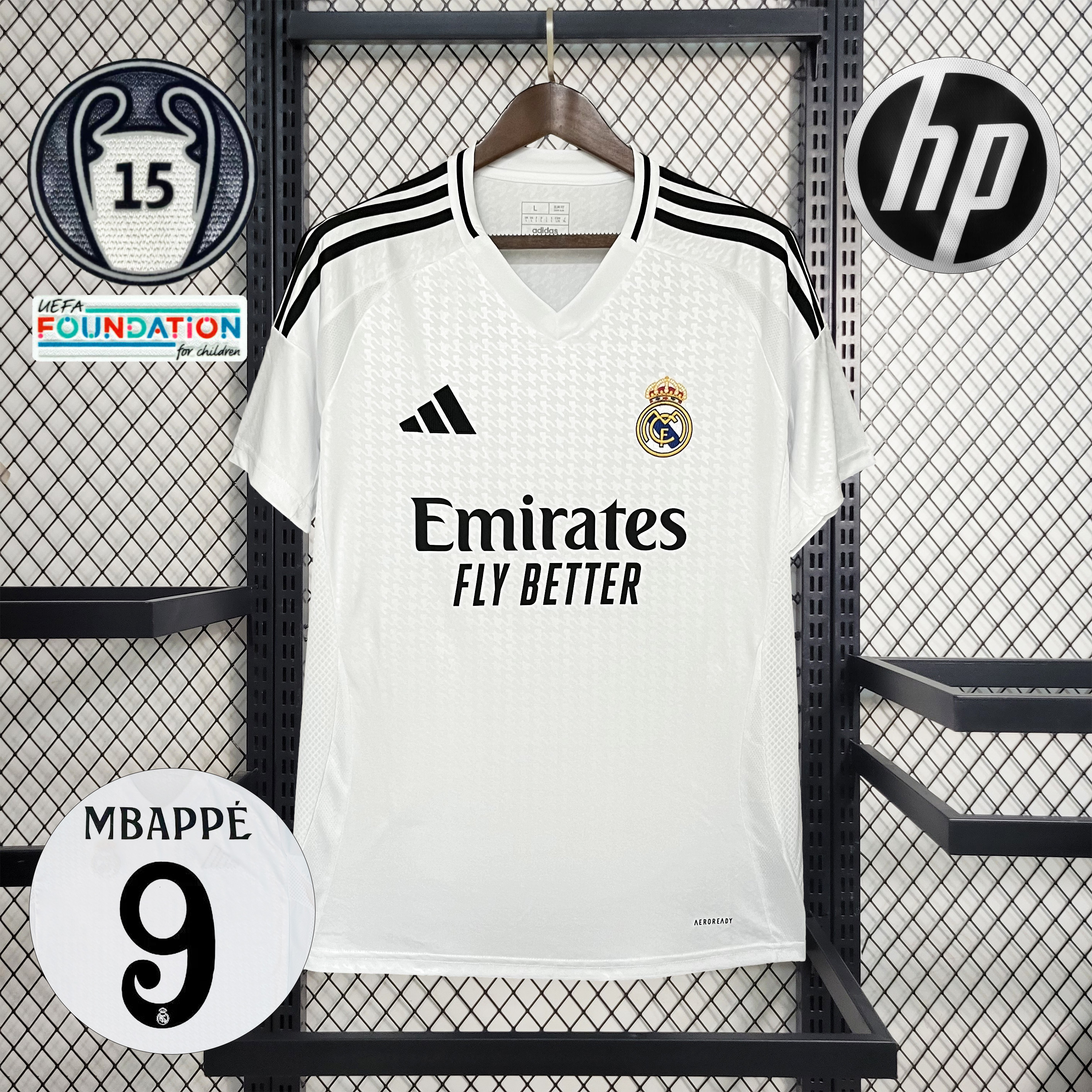 Real Madrid 24-25 Home Stadium Jersey - Fans Version - ManixJersey