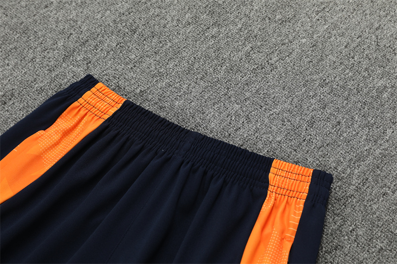 Real Madrid 24-25 Long Sleeve Training Set - Blue & Orange - ManixJersey