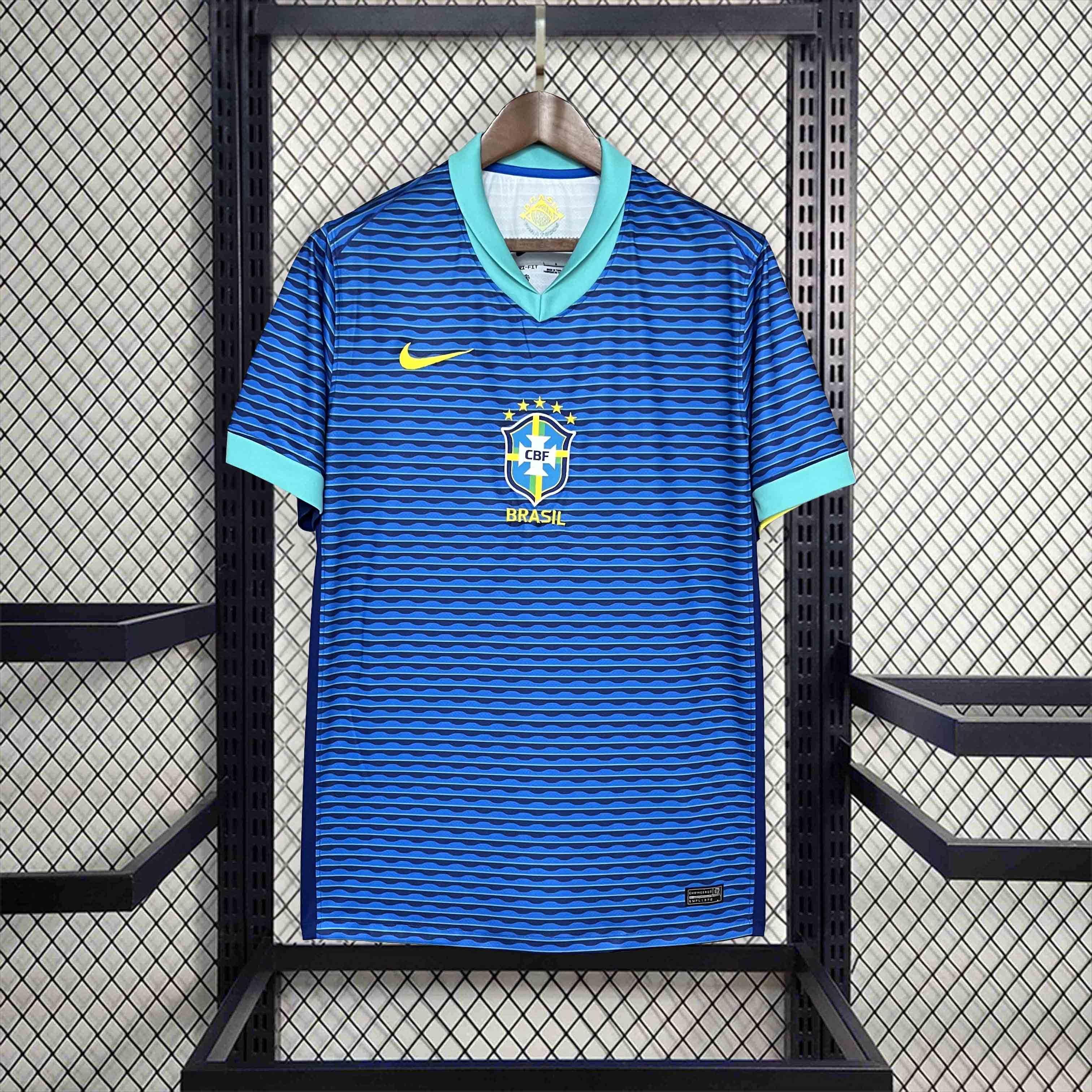 Brazil 2024 Away Stadium Jersey - Fans Version - ManixJersey