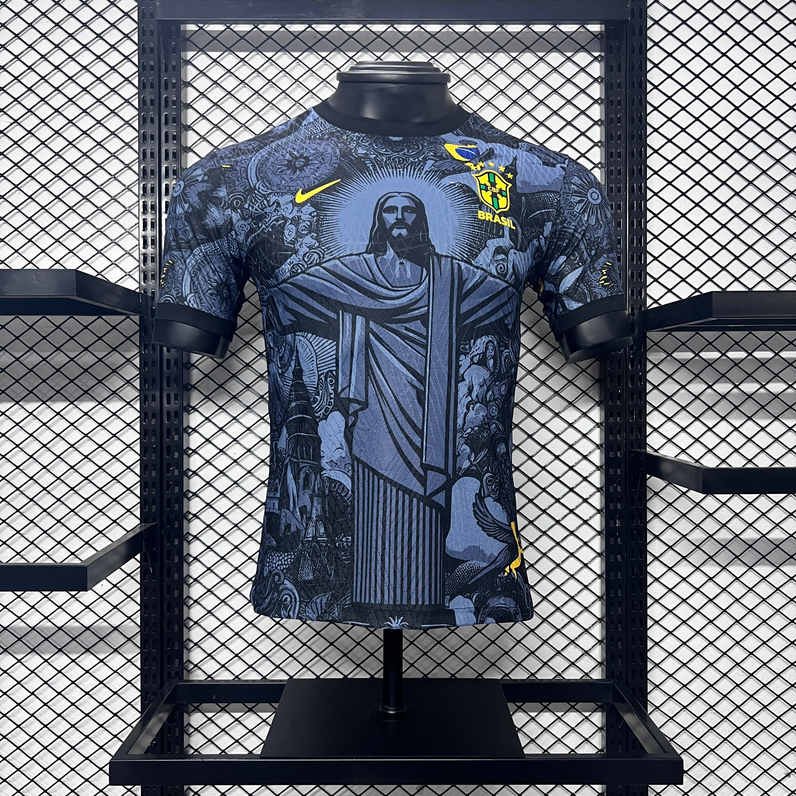 Brazil 2024 Christ the Redeemer Statue Special Edition Jersey - Player Version - ManixJersey