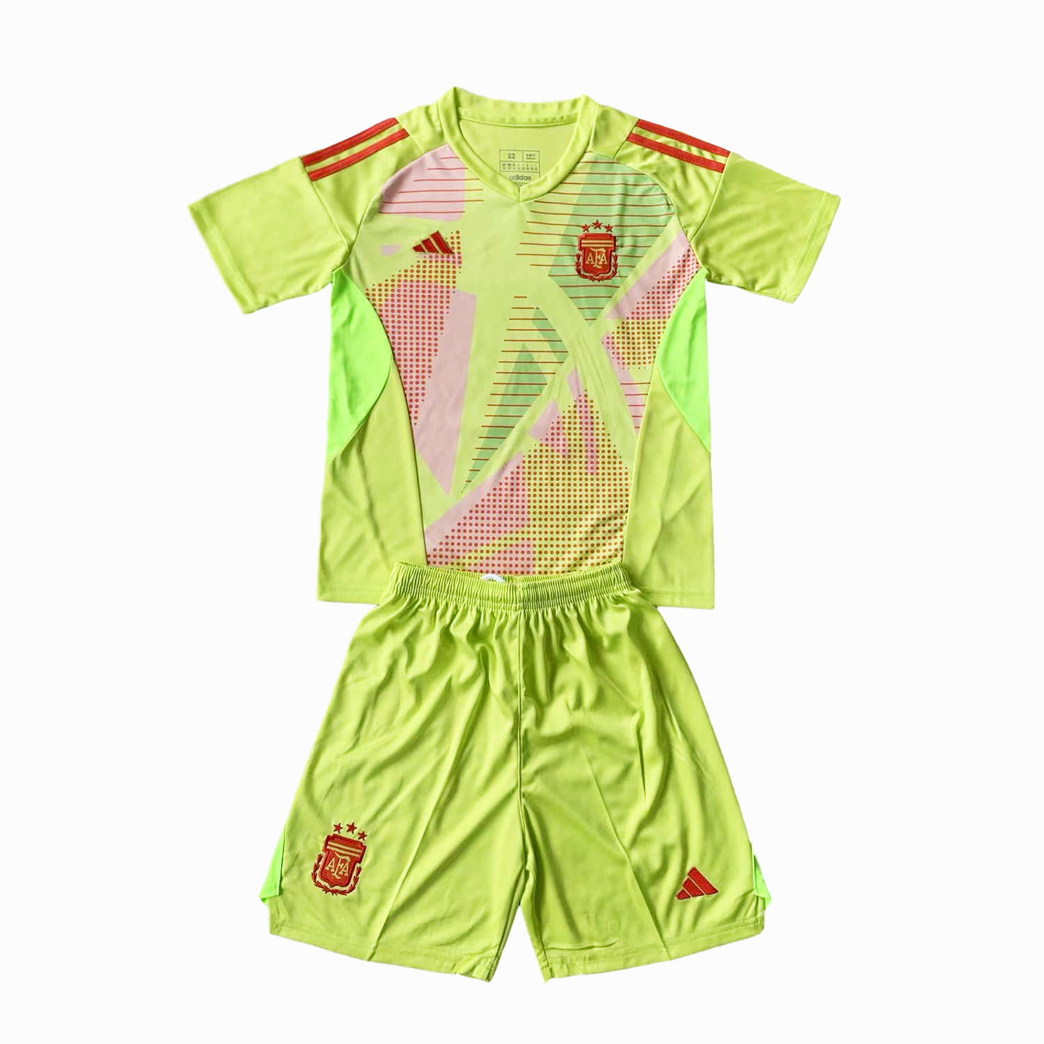 Argentina 2024 Goalkeeper Kids Kit - Green - ManixJersey