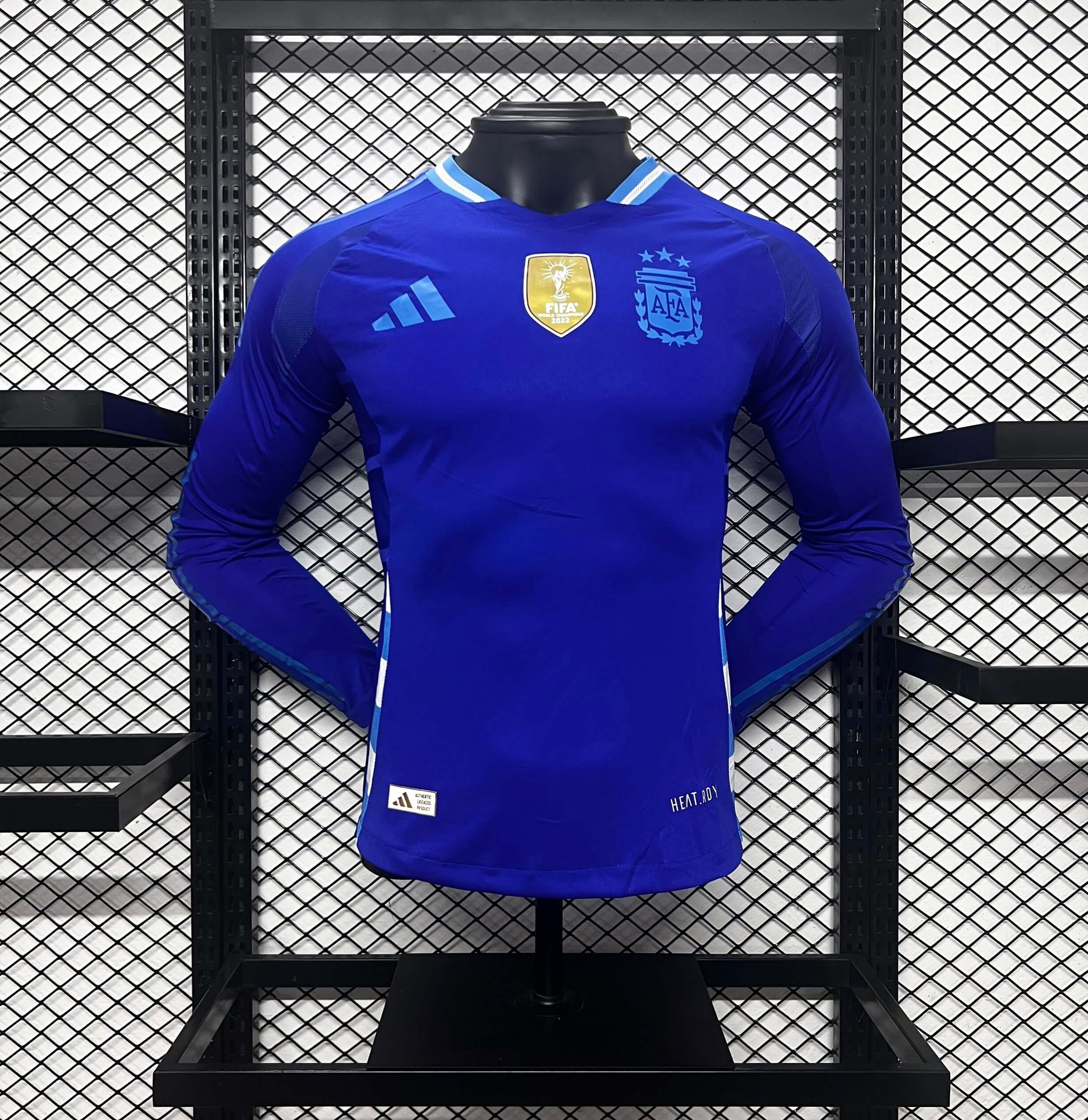 Argentina 2024 Away Long Sleeve Jersey - Player Version - ManixJersey