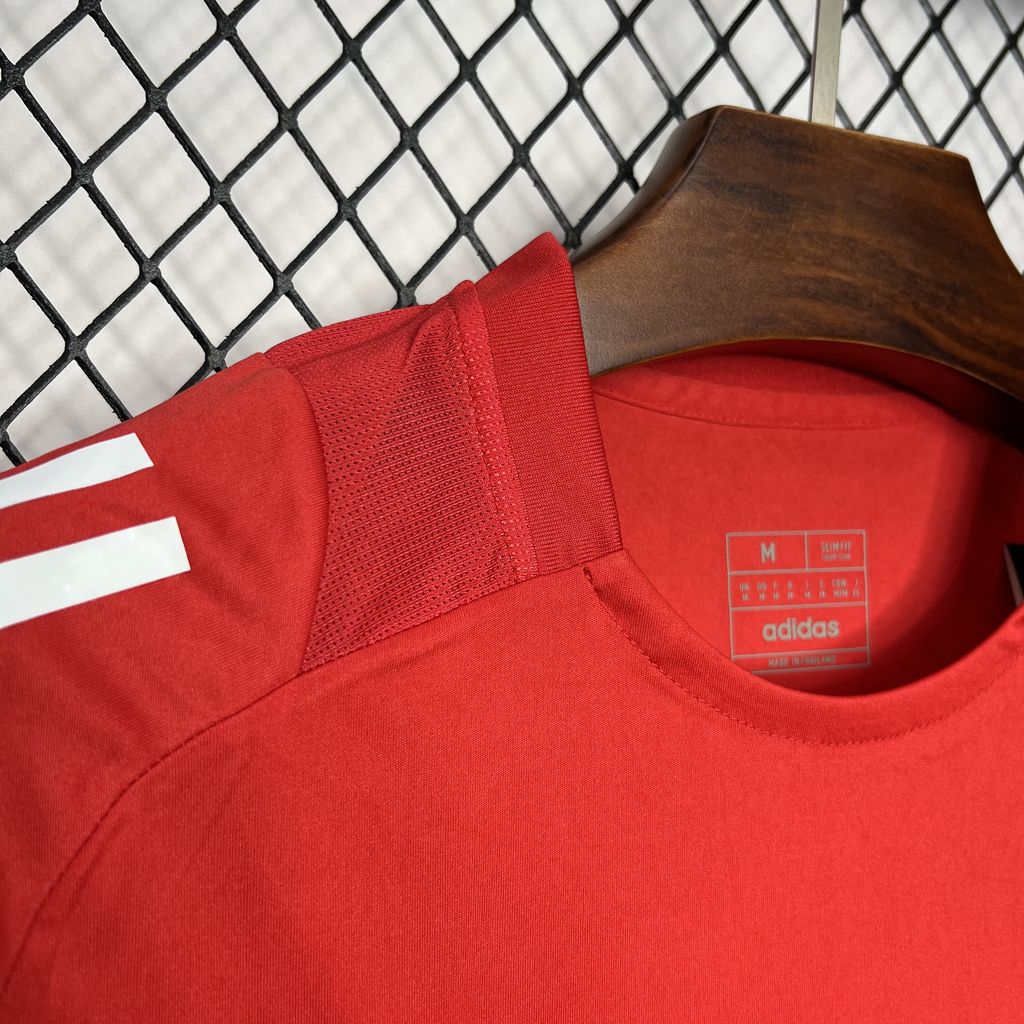 Manchester United 24-25 Red Pre-match Training Jersey - Fans Version - ManixJersey