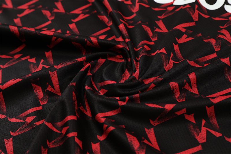 Manchester United 24-25 Short-Sleeve Training Set - Red - ManixJersey