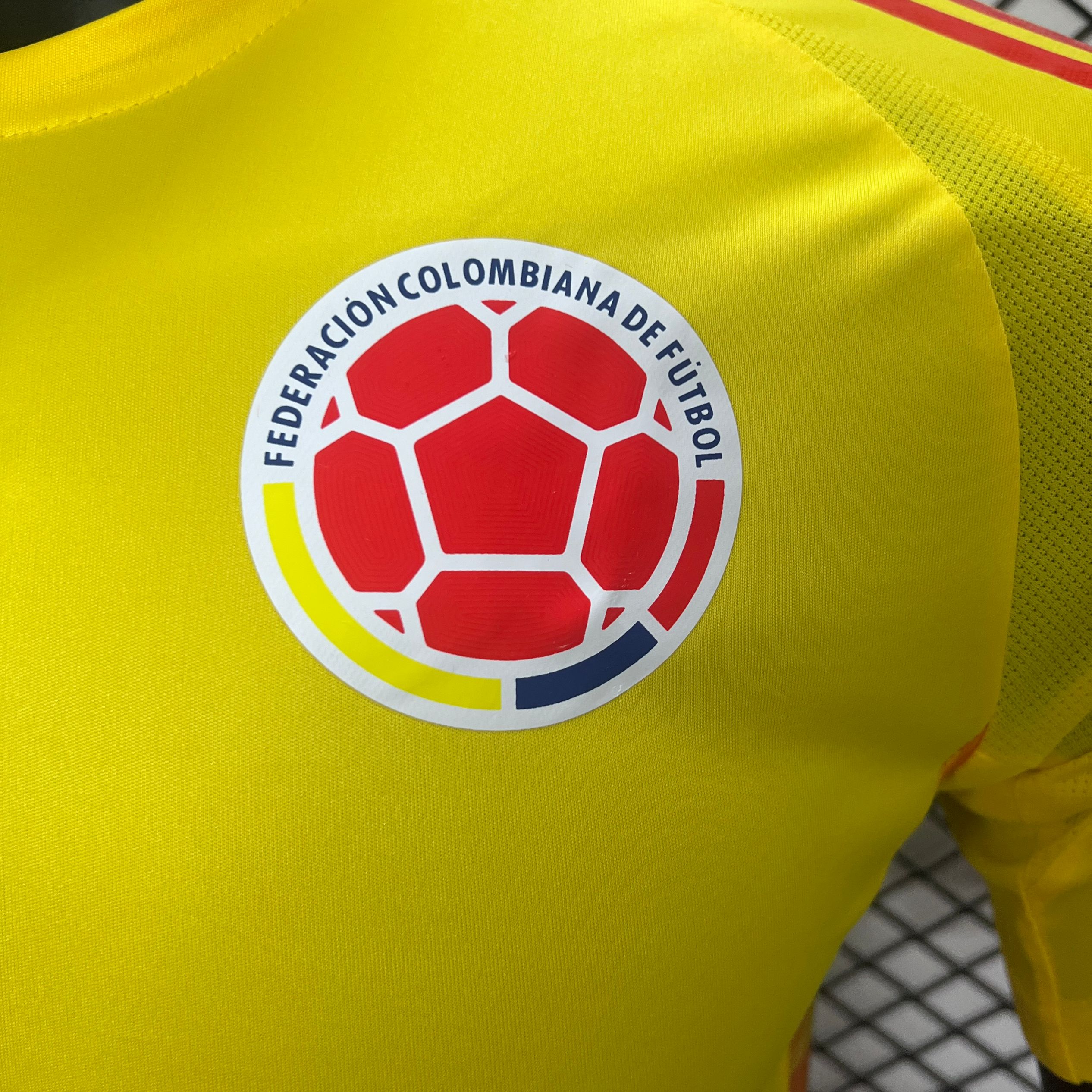 Colombia 2024 Home Stadium Jersey - Player Version - ManixJersey