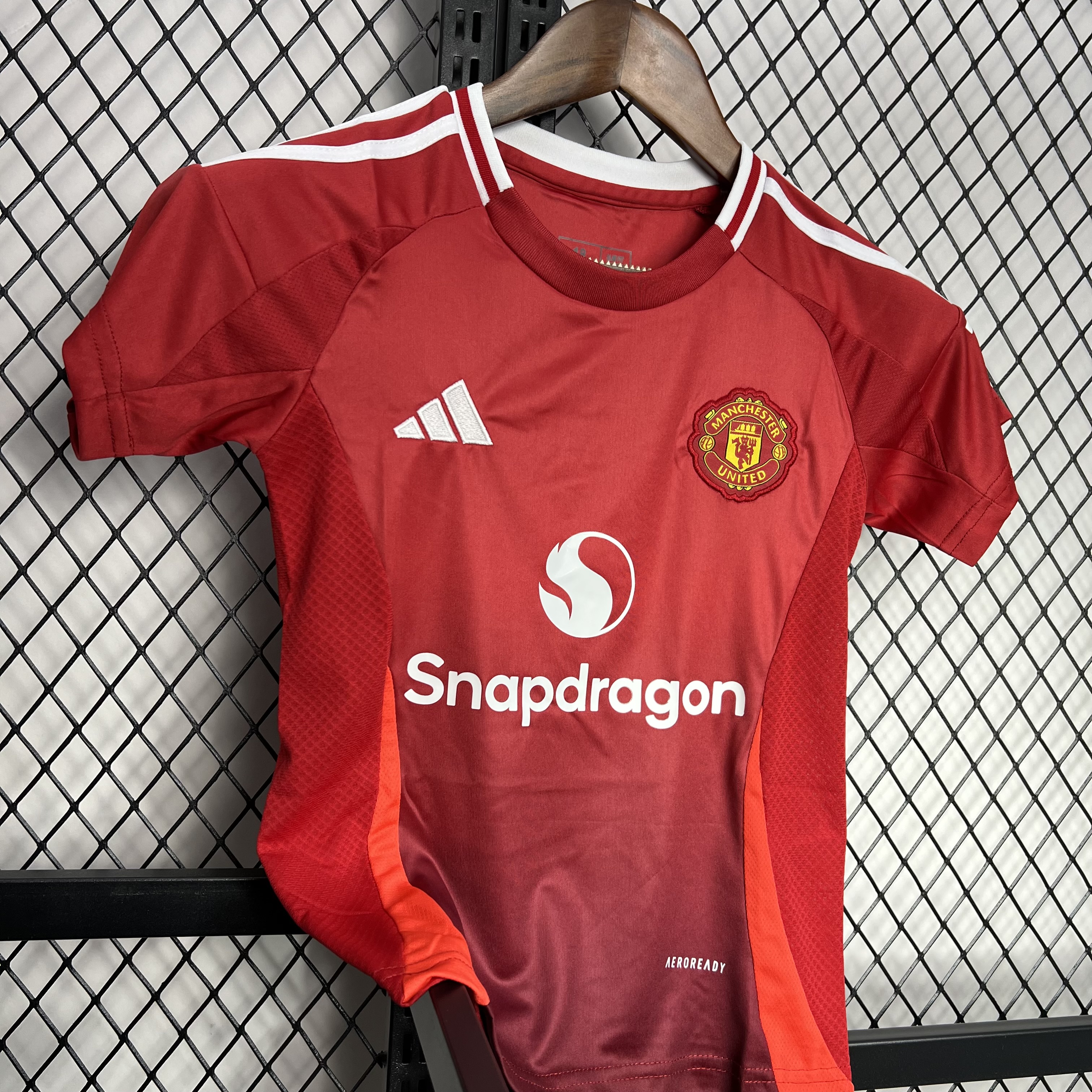Manchester United 24-25 Home Stadium Kids Kit - ManixJersey
