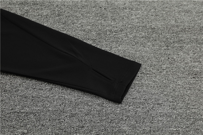 Germany 2024 Long Sleeve Training Set - White With Black - ManixJersey