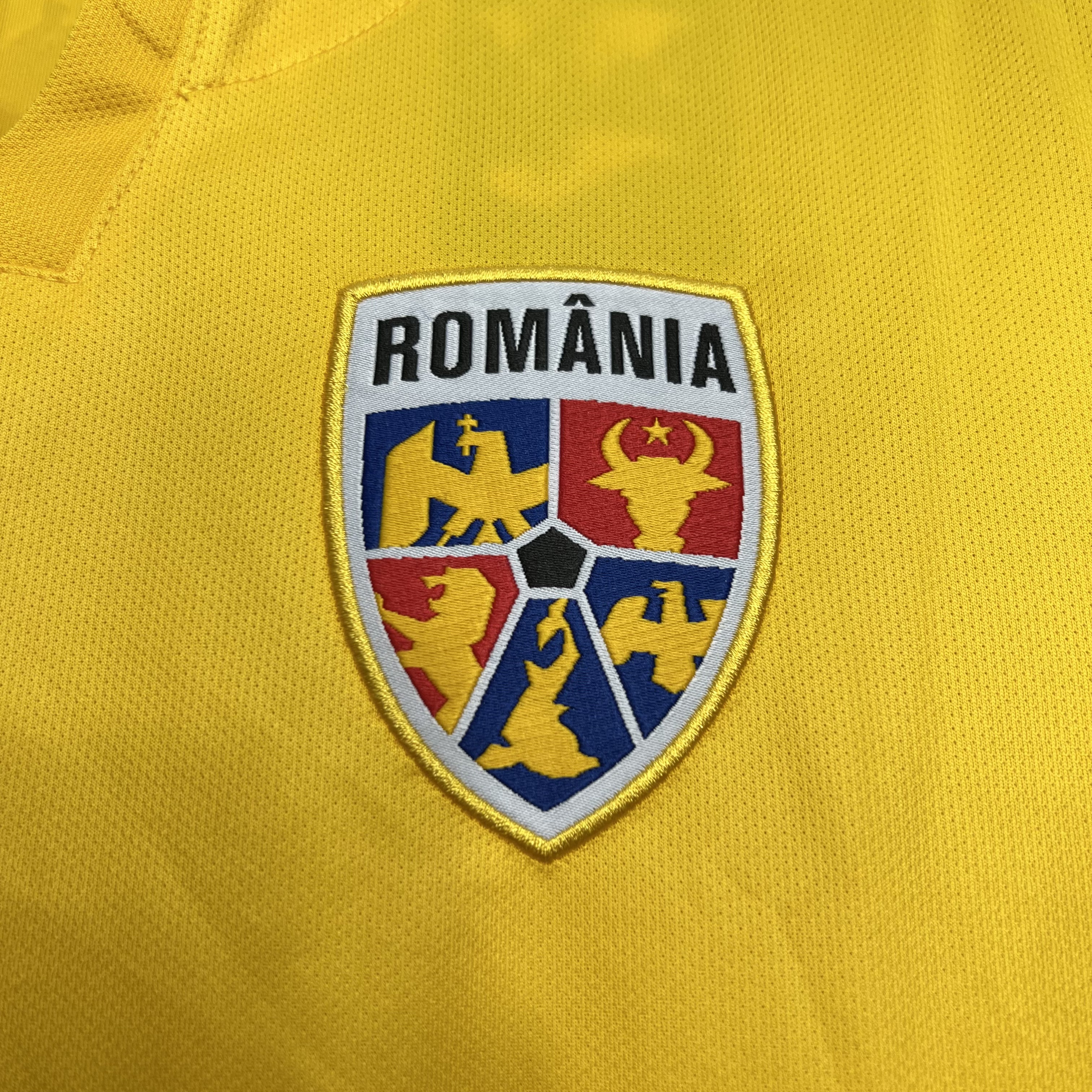 Romania 2024 Home Stadium Jersey - Fans Version - ManixJersey