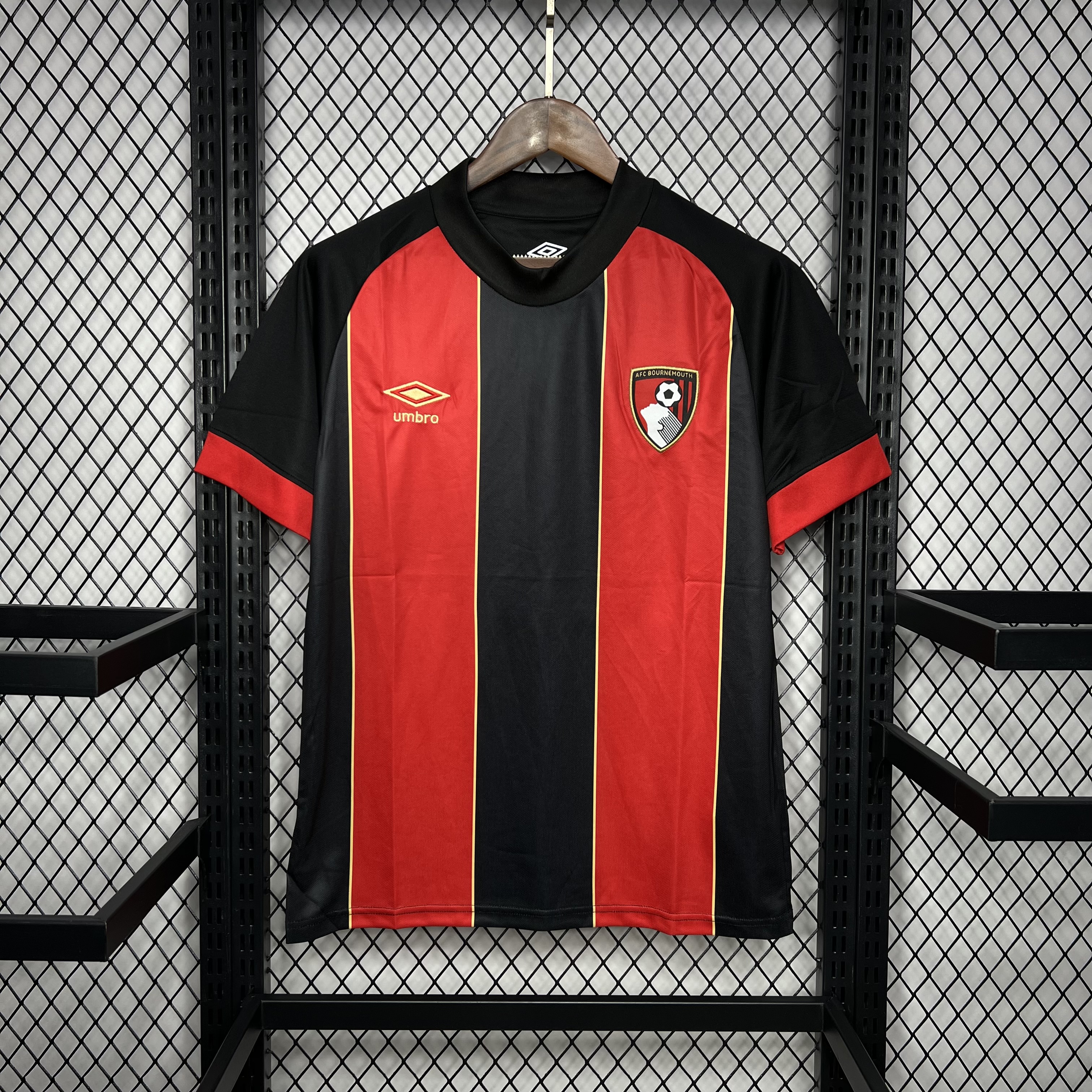 Bournemouth 24-25 Home Stadium Jersey - Fans Version - ManixJersey