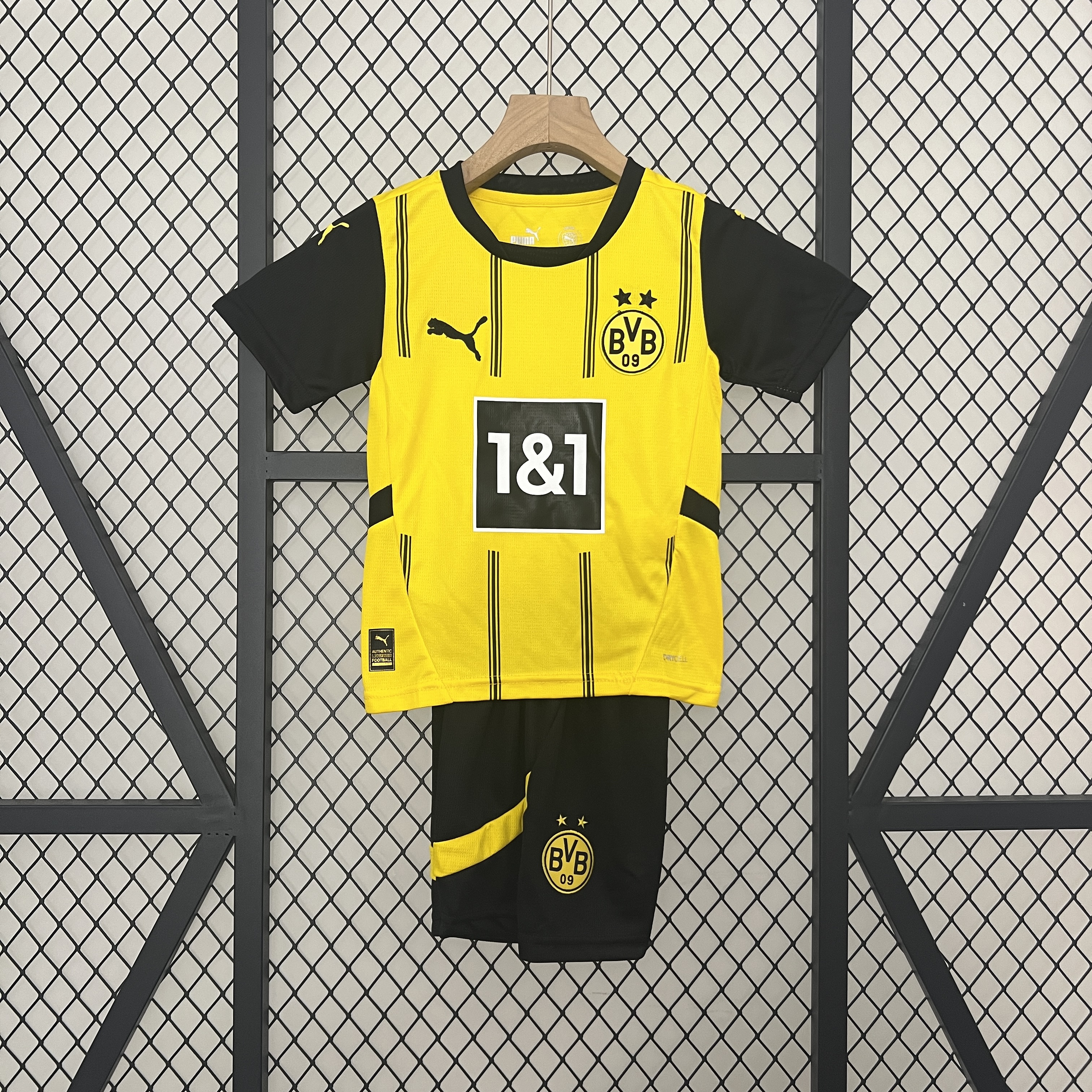 Dortmund 24-25 Home Stadium Kids Kit - ManixJersey