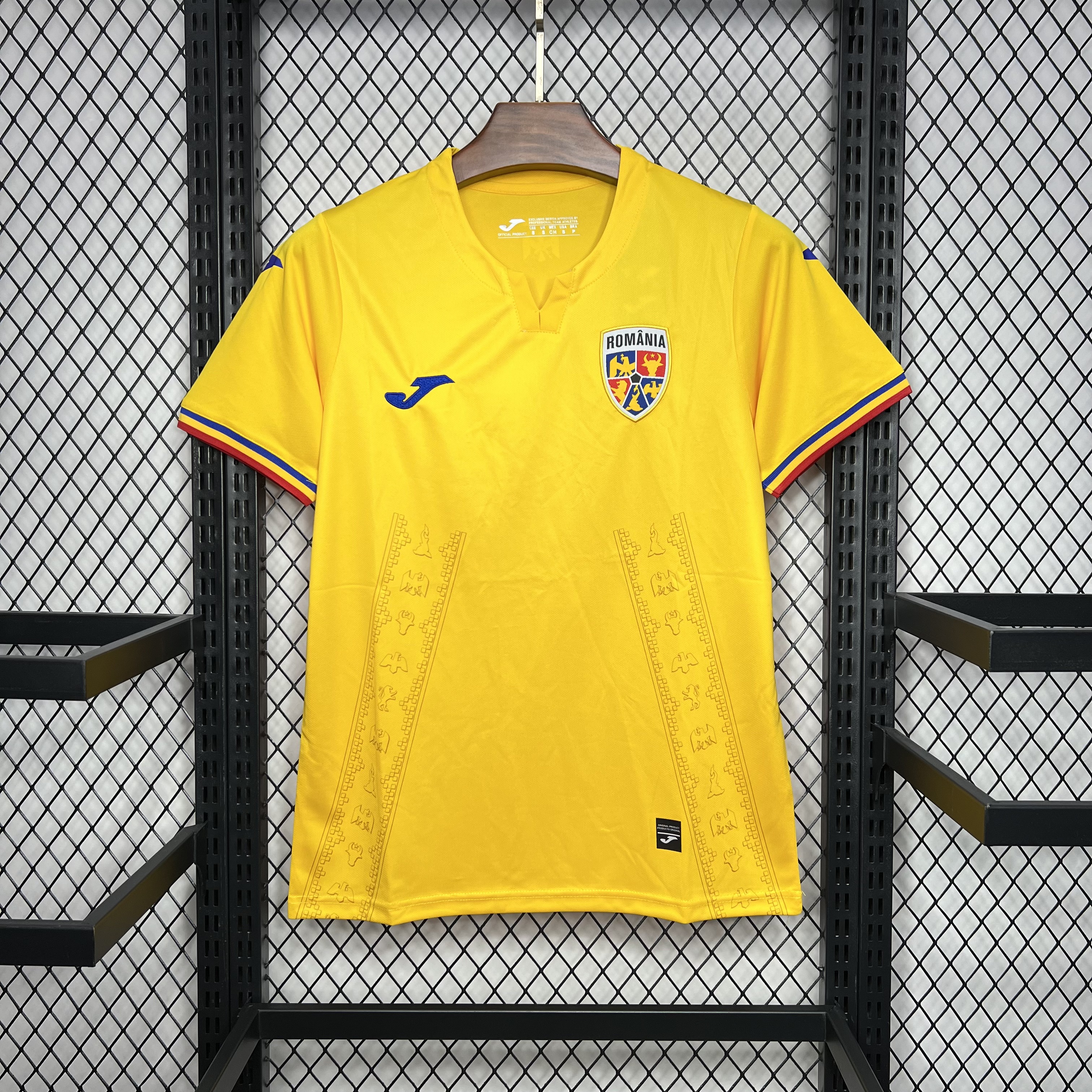 Romania 2024 Home Stadium Jersey - Fans Version - ManixJersey