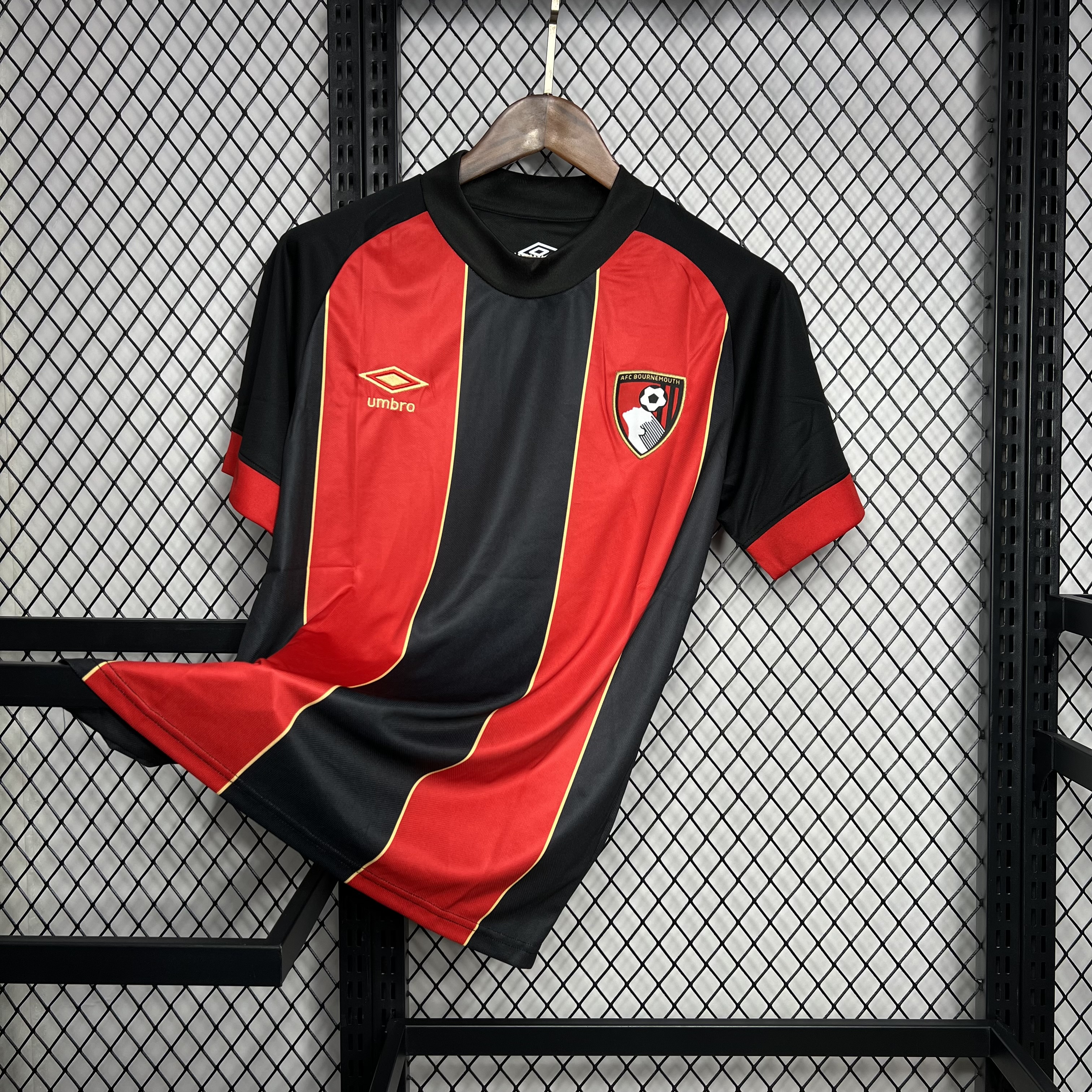 Bournemouth 24-25 Home Stadium Jersey - Fans Version - ManixJersey