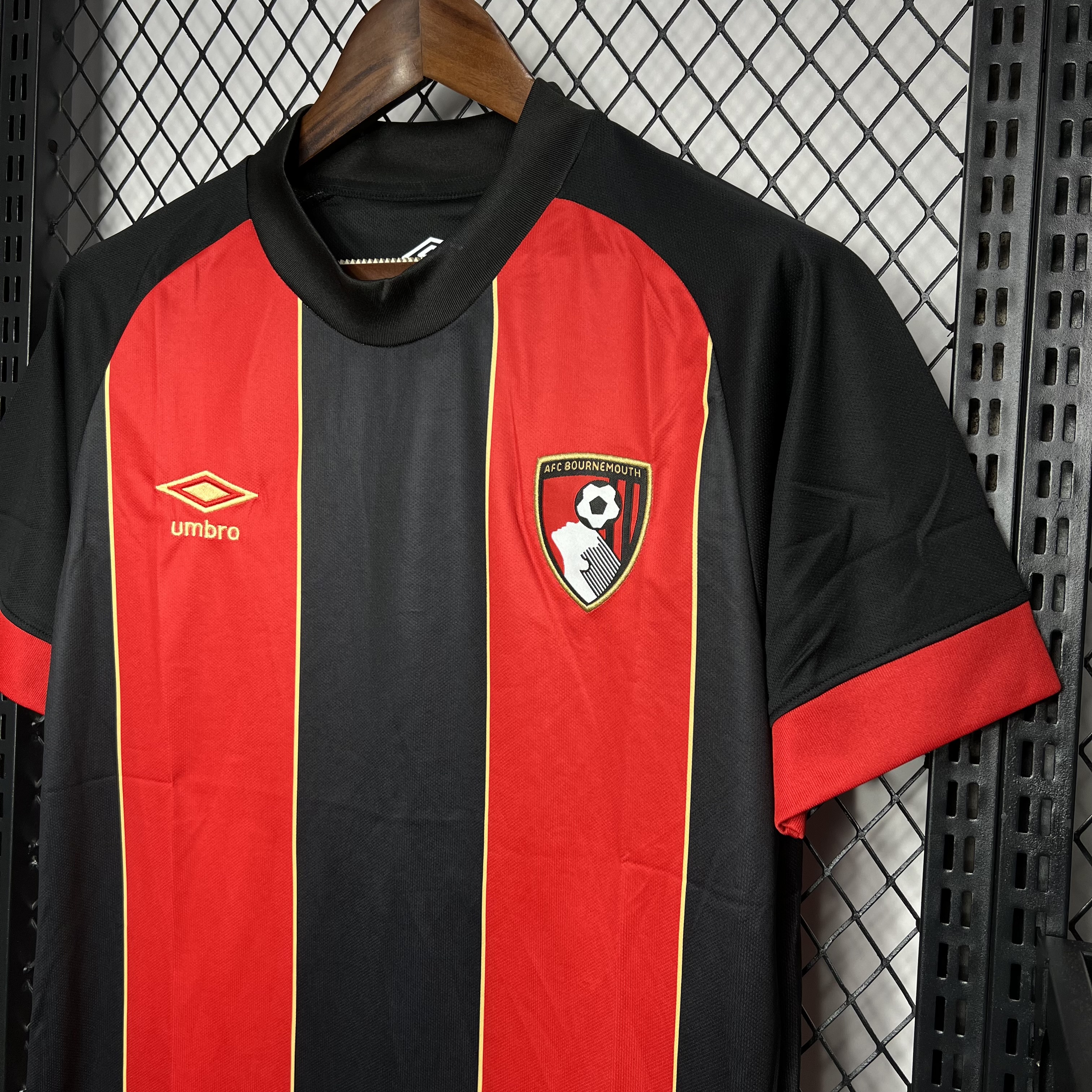 Bournemouth 24-25 Home Stadium Jersey - Fans Version - ManixJersey