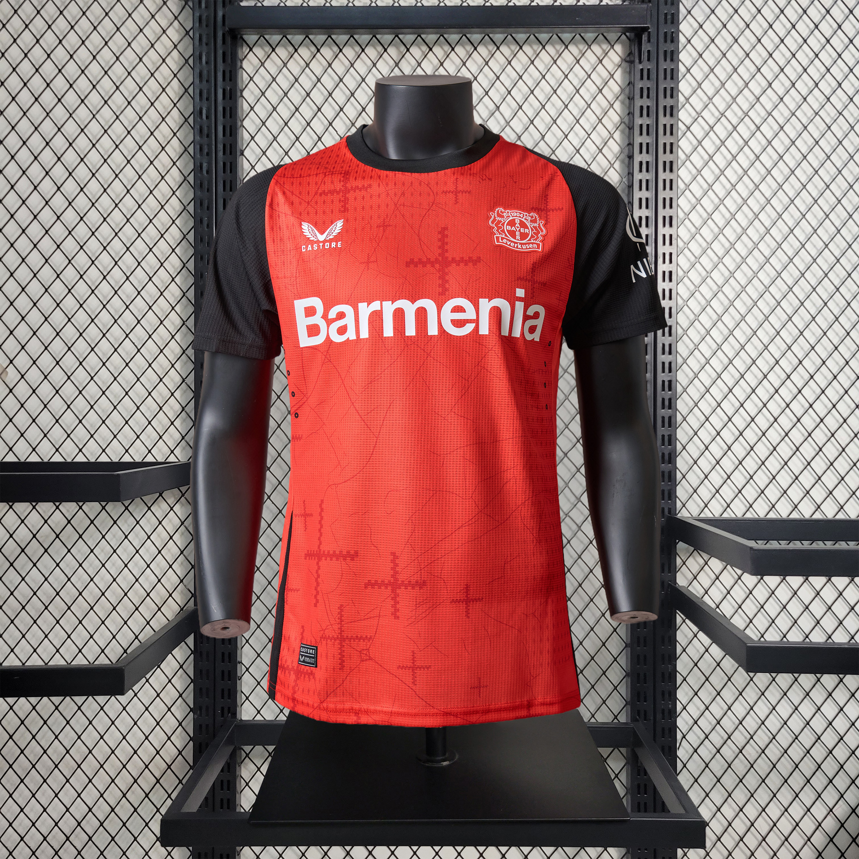 Bayer 04 Leverkusen 24-25 Home Stadium Jersey - Player Version - ManixJersey