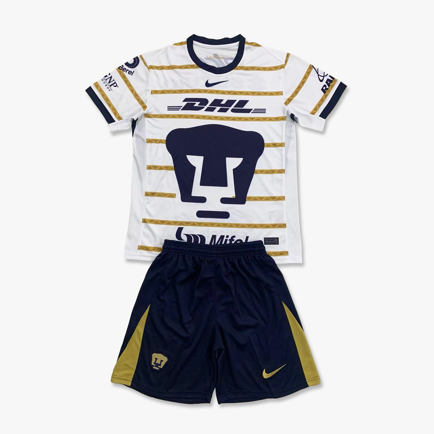 Pumas UNAM 24-25 Home Stadium Kids Kit - ManixJersey