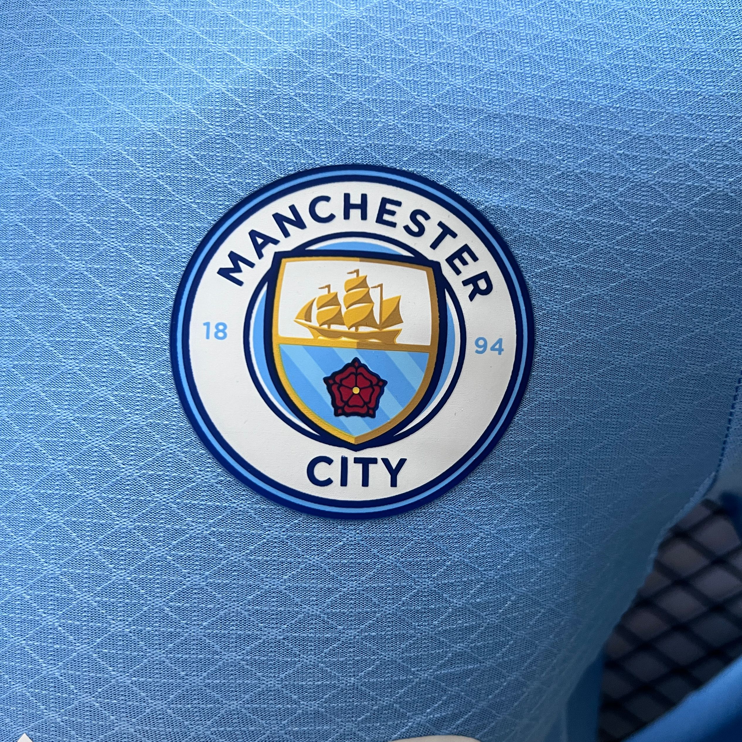Manchester City 24-25 Home Long Sleeve Jersey - Player Version - ManixJersey