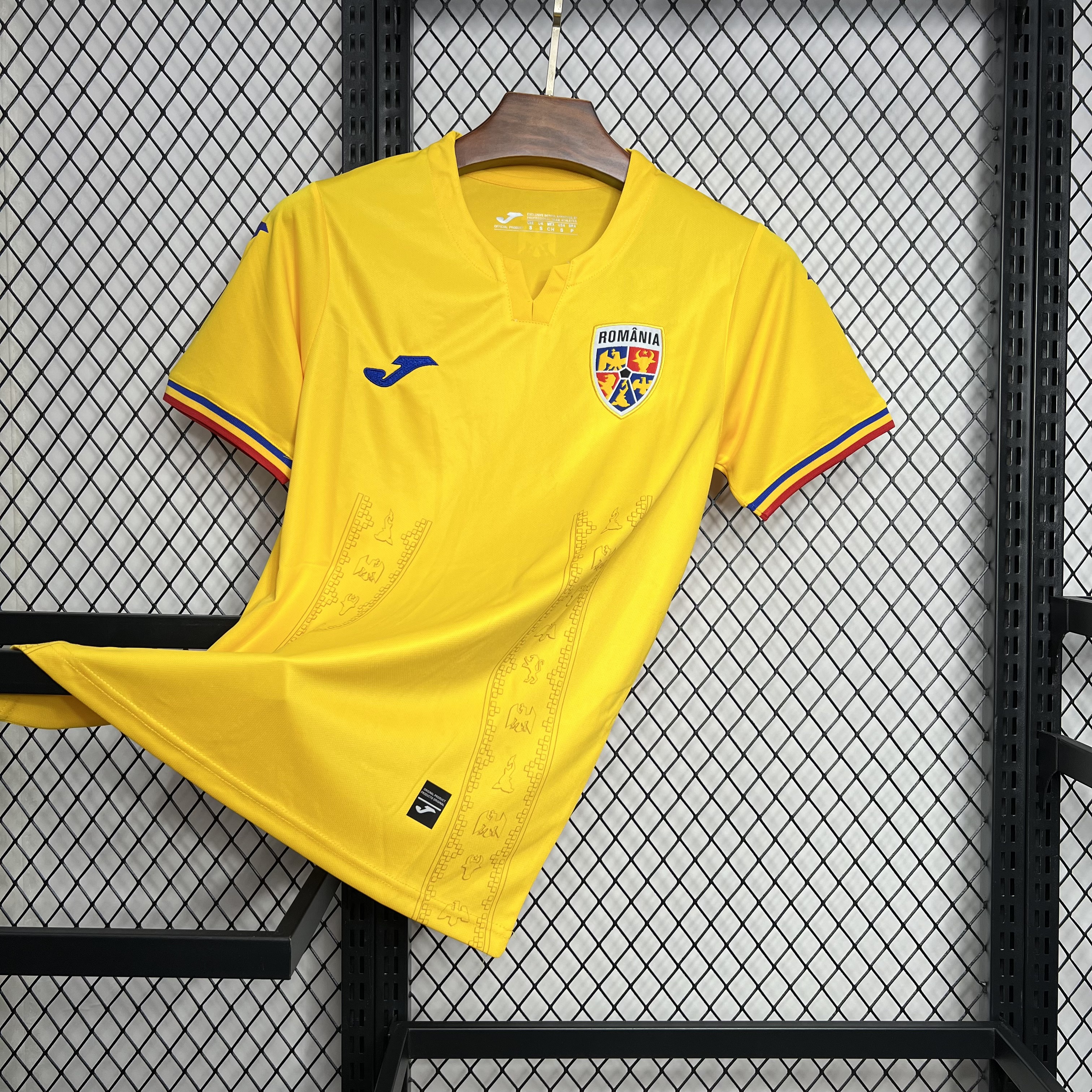 Romania 2024 Home Stadium Jersey - Fans Version - ManixJersey