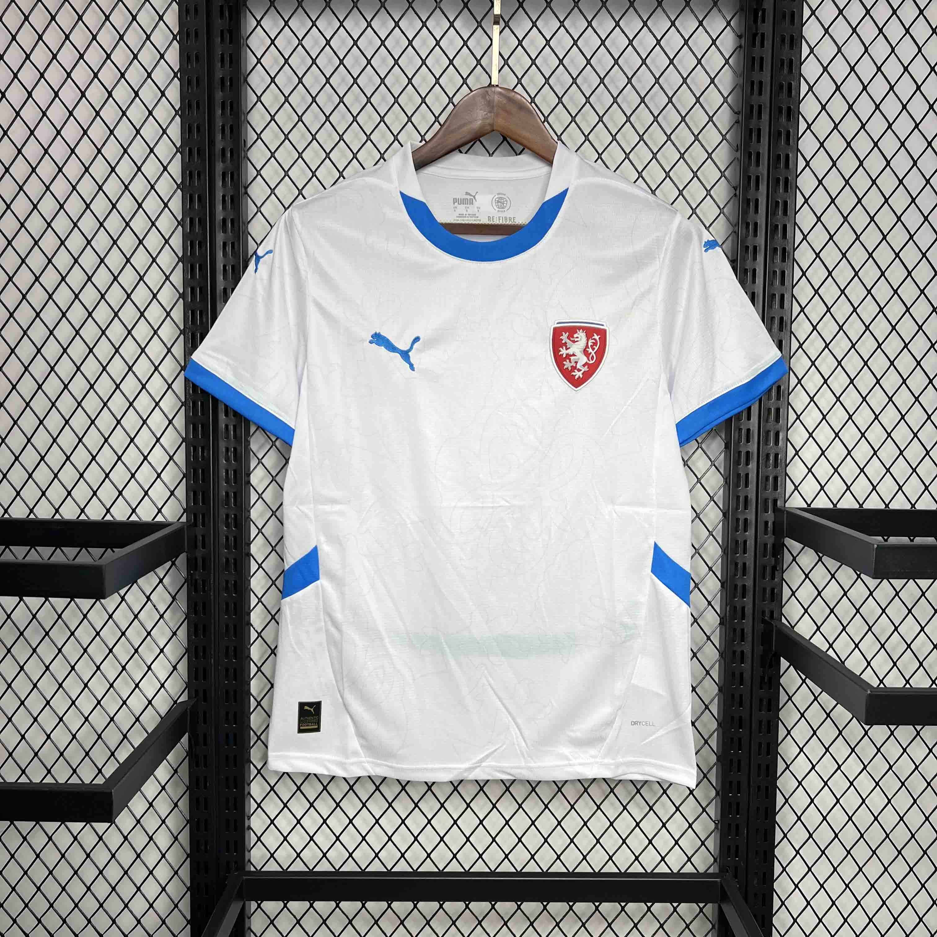 Czech Republic 2024 Away Jersey - Fans Version - ManixJersey