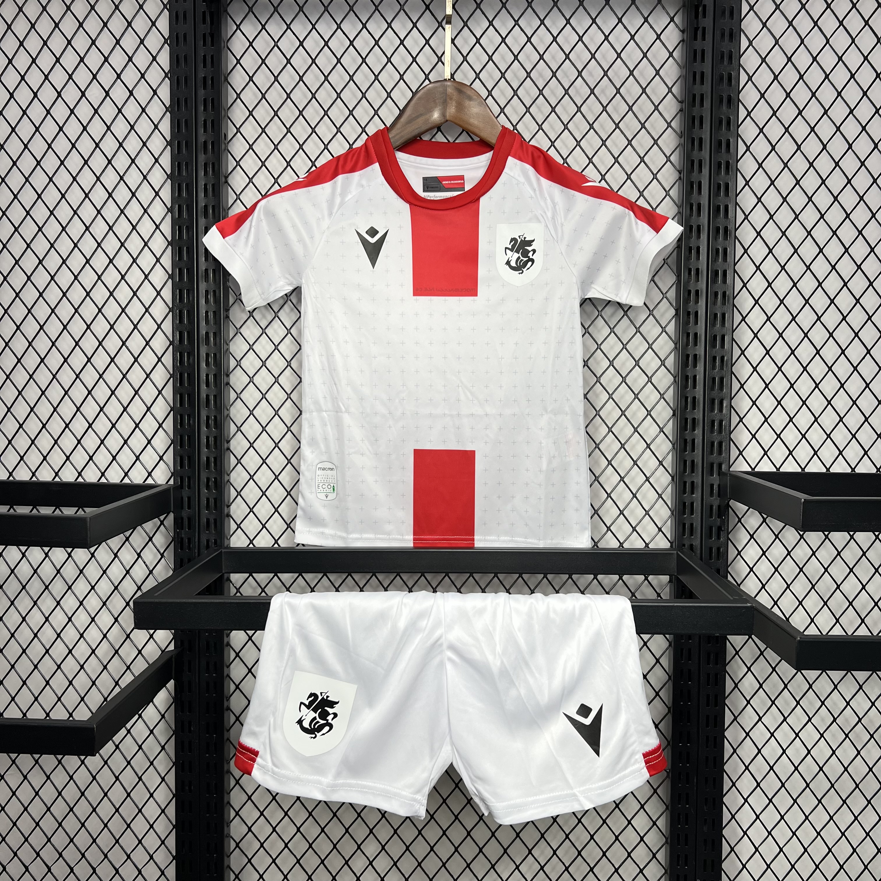 Georgia 2024 Home Stadium Kids Kit - ManixJersey