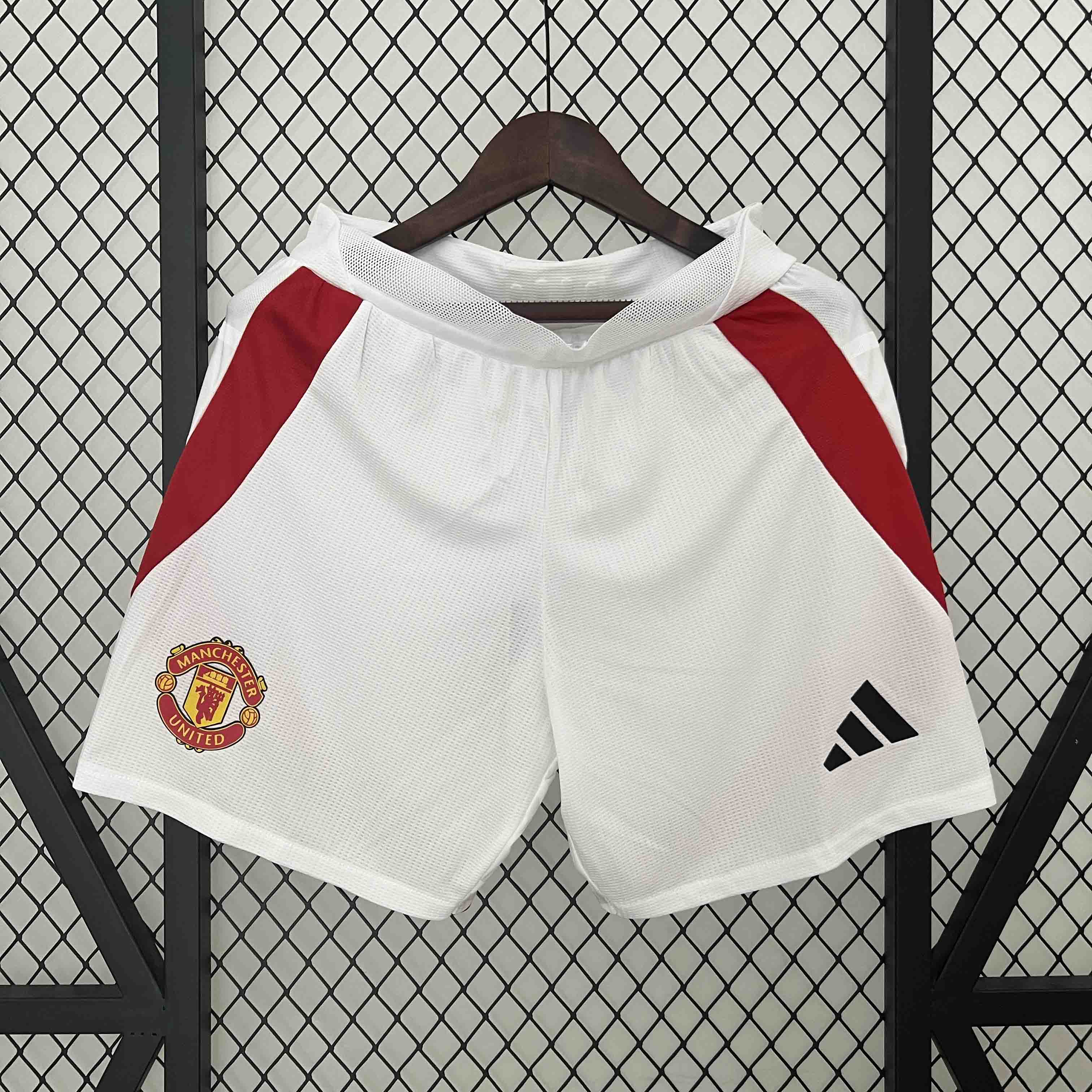 Manchester United 2024-25 Home Shorts - Player Version - ManixJersey