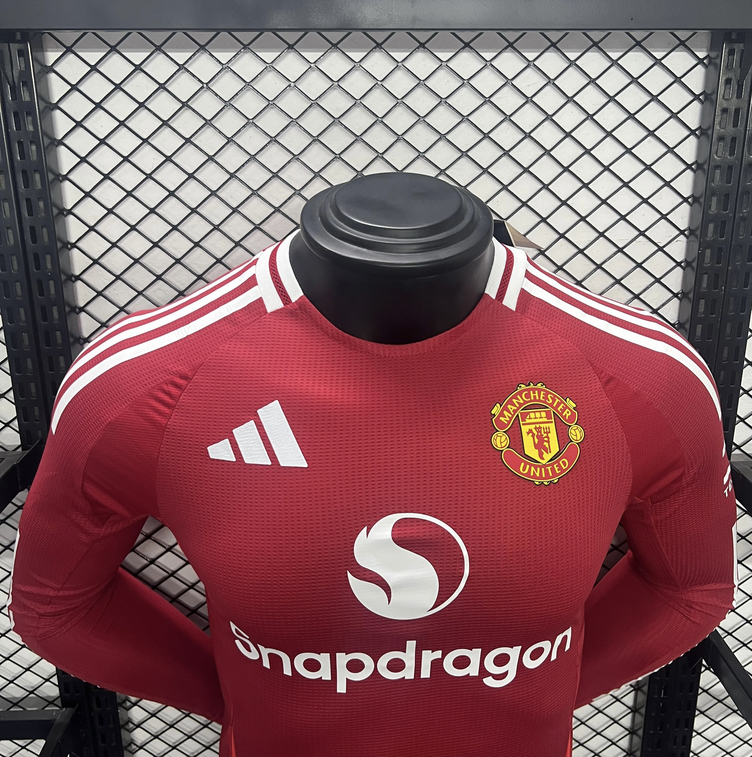 Manchester United 24-25 Home Long Sleeve Jersey - Player Version - ManixJersey