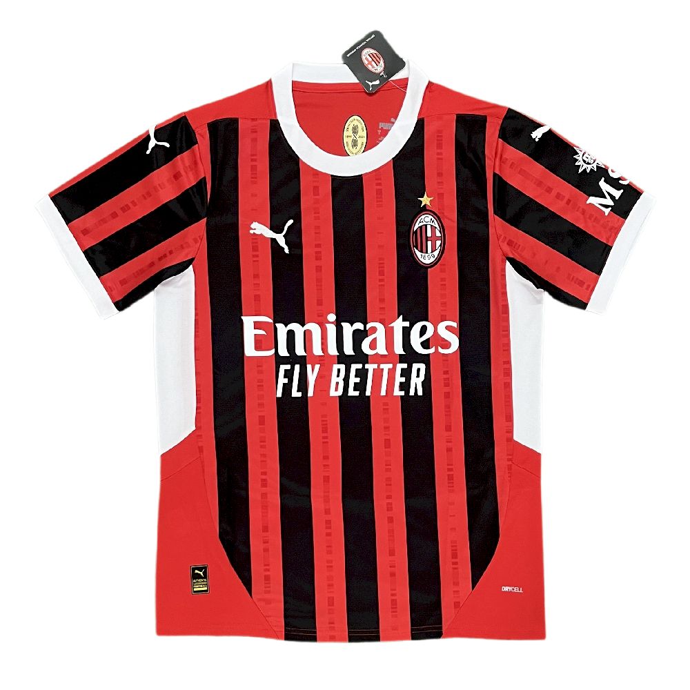 AC Milan 24-25 Home Stadium Jersey - Fans Version - ManixJersey