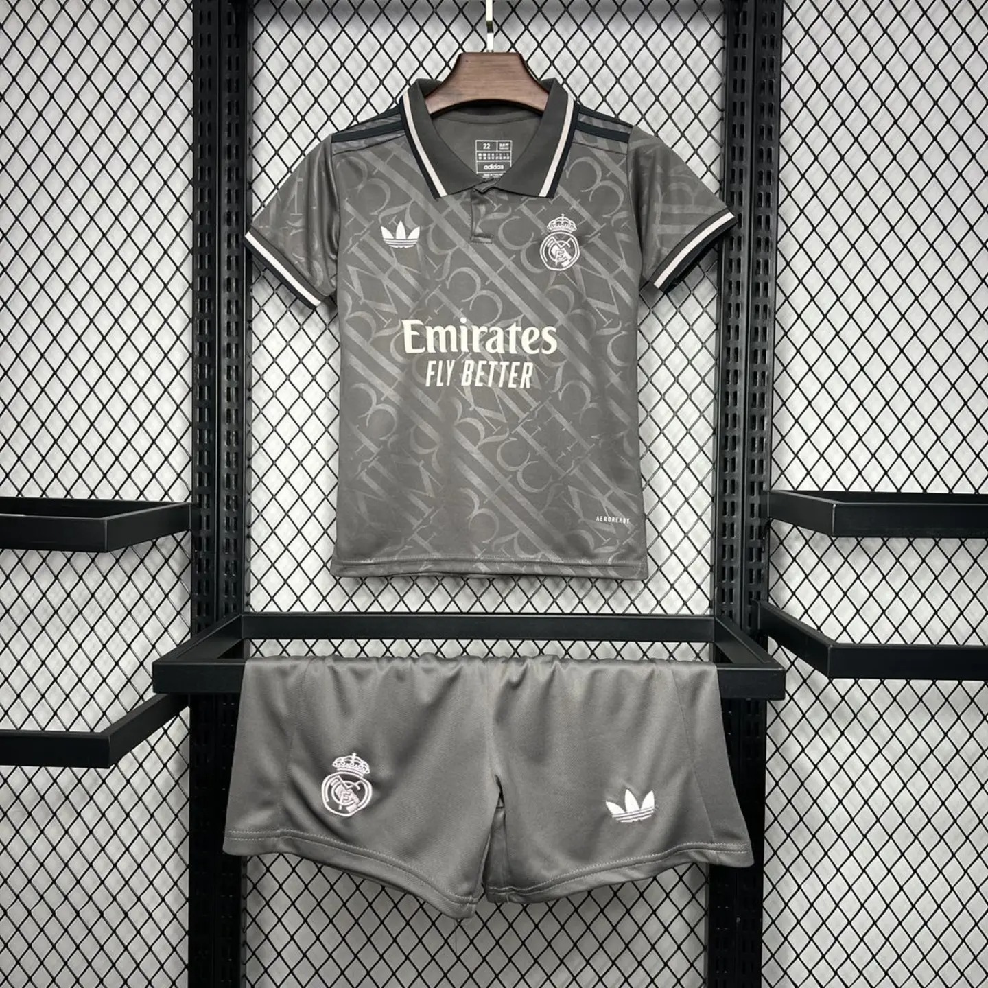 Real Madrid 24-25 Third Kids Kit - ManixJersey