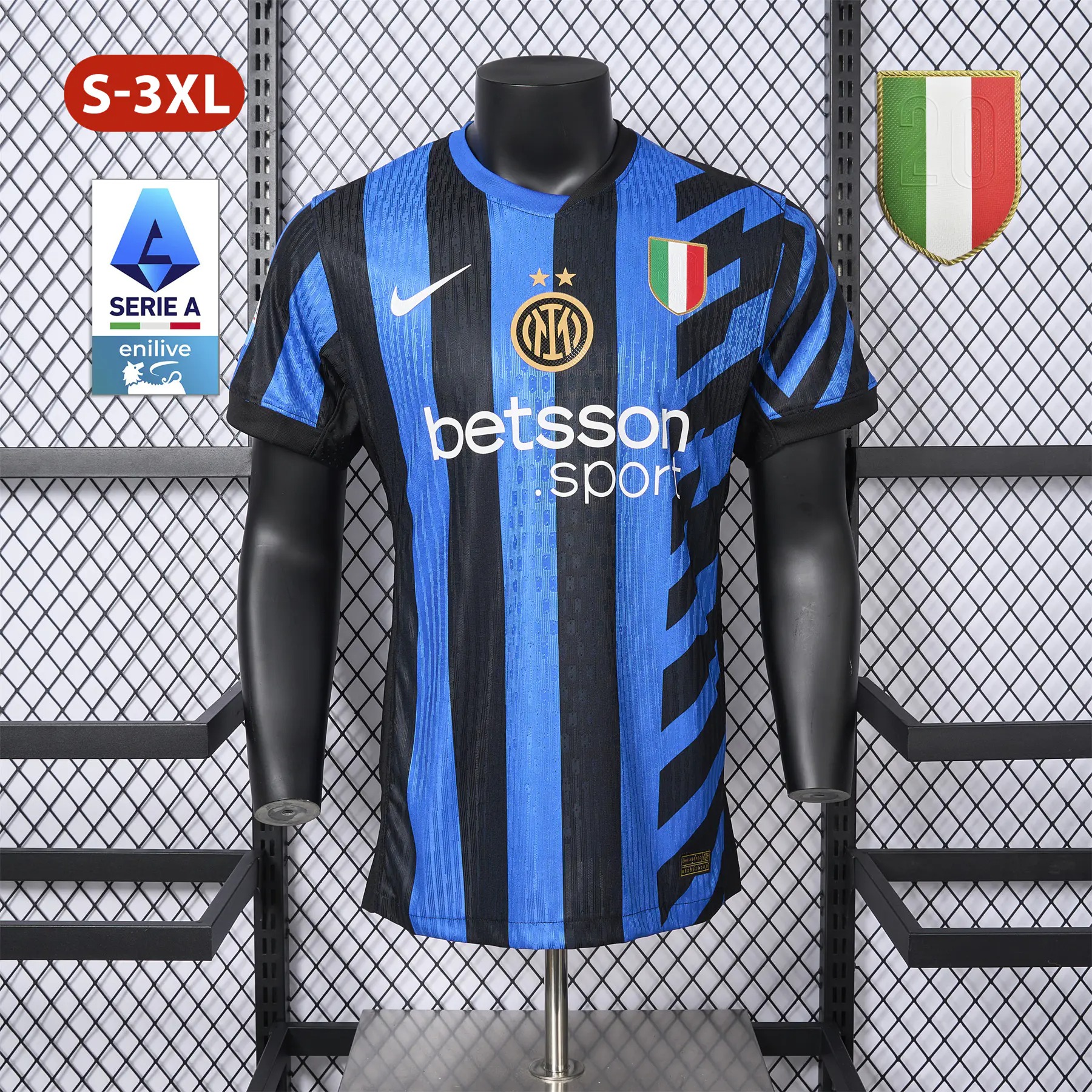 Inter Milan 24-25 Home Stadium Jersey - Player Version - ManixJersey