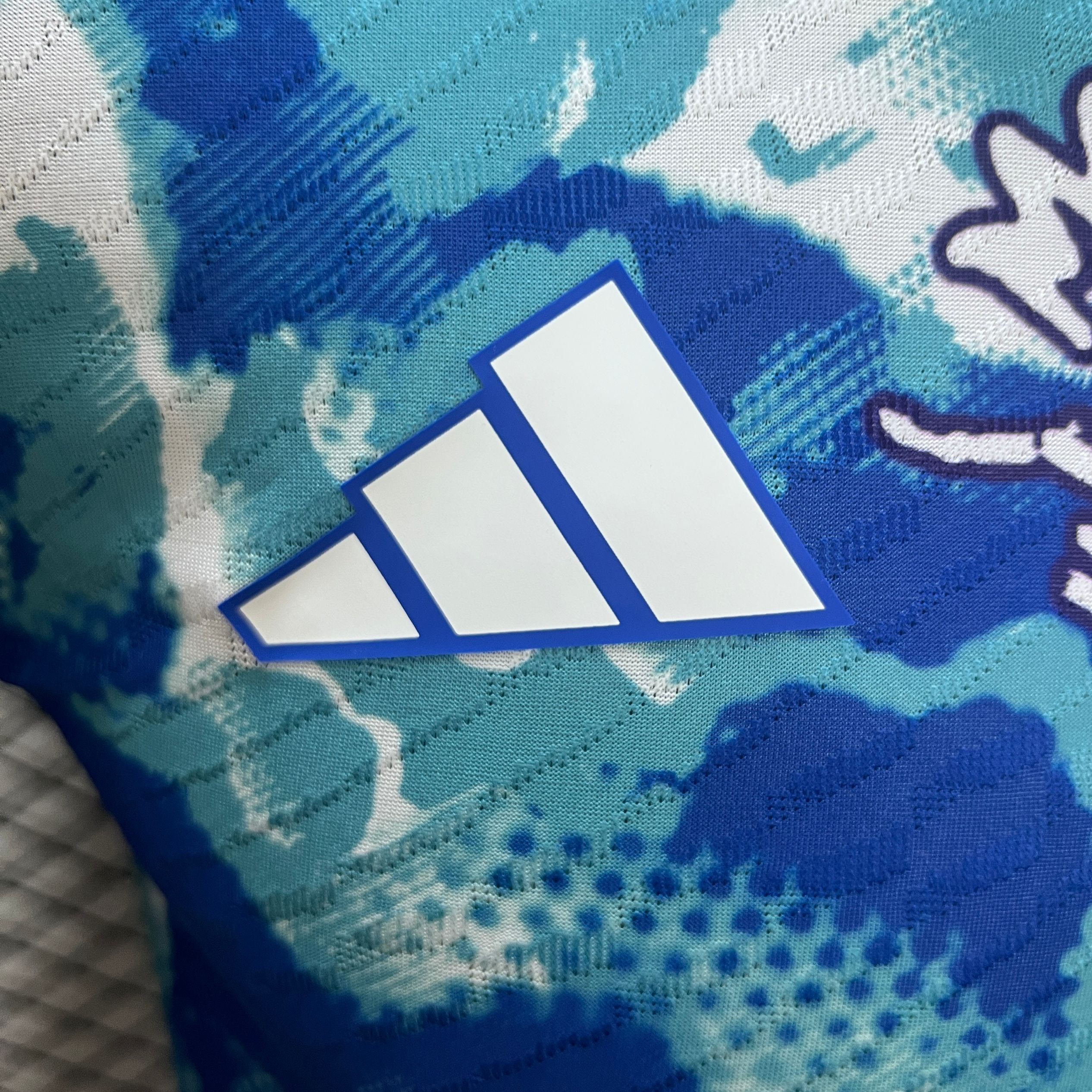 Real Madrid 24-25 Blue Watercolor Special Edition Jersey - Player Version - ManixJersey