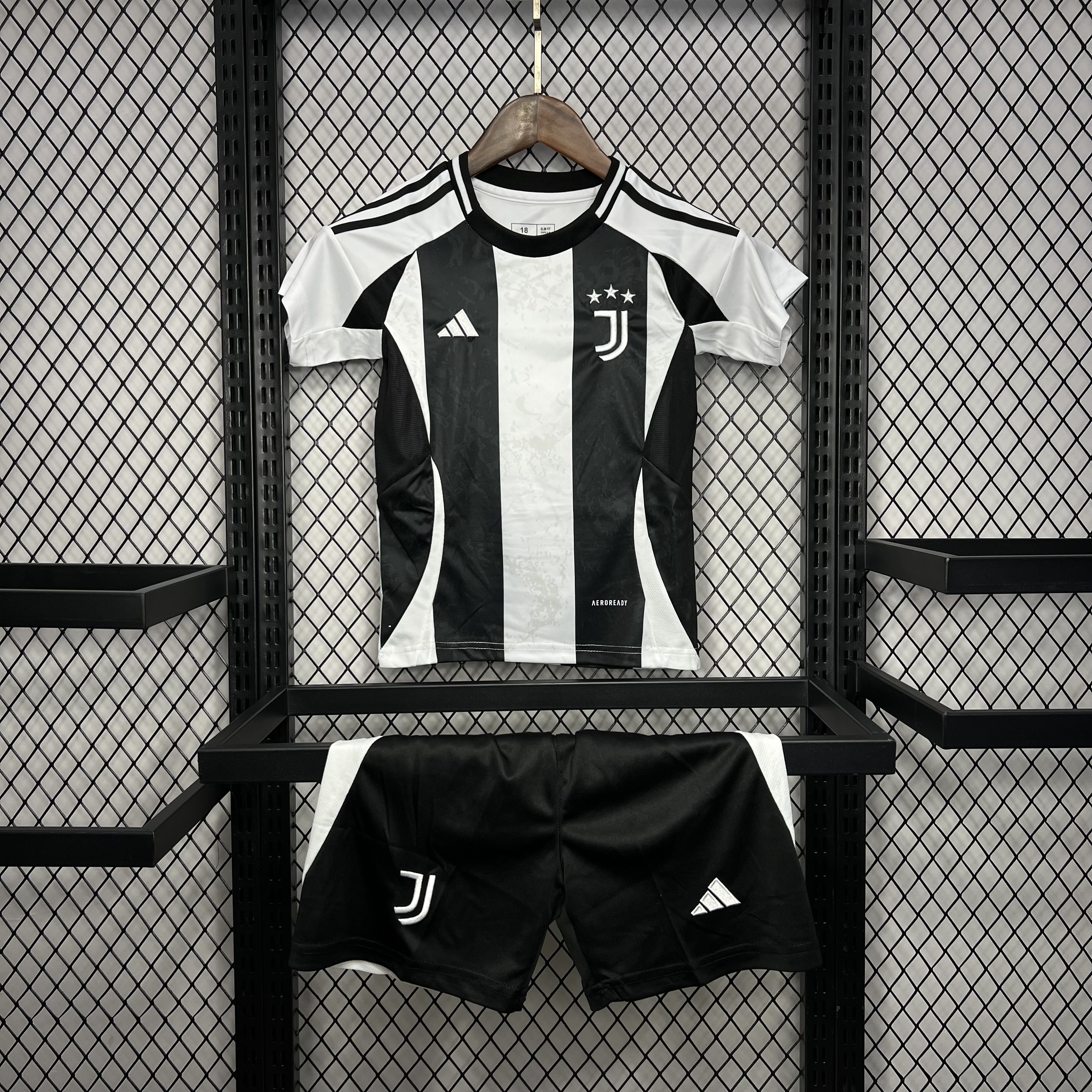 Juventus 24-25 Home Stadium Kids Kit - ManixJersey