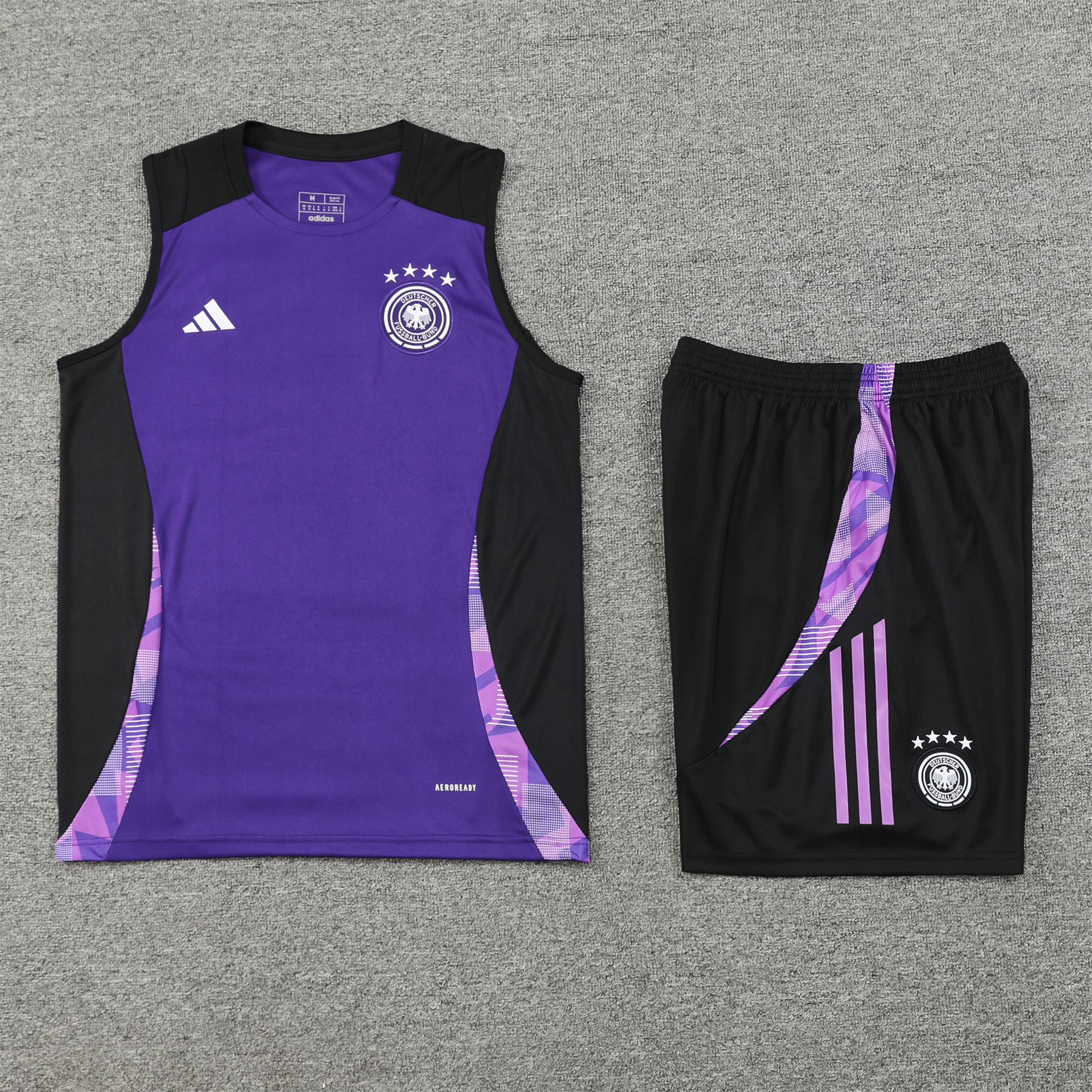 Germany 24-25 Training Vest Suit - Purple - ManixJersey