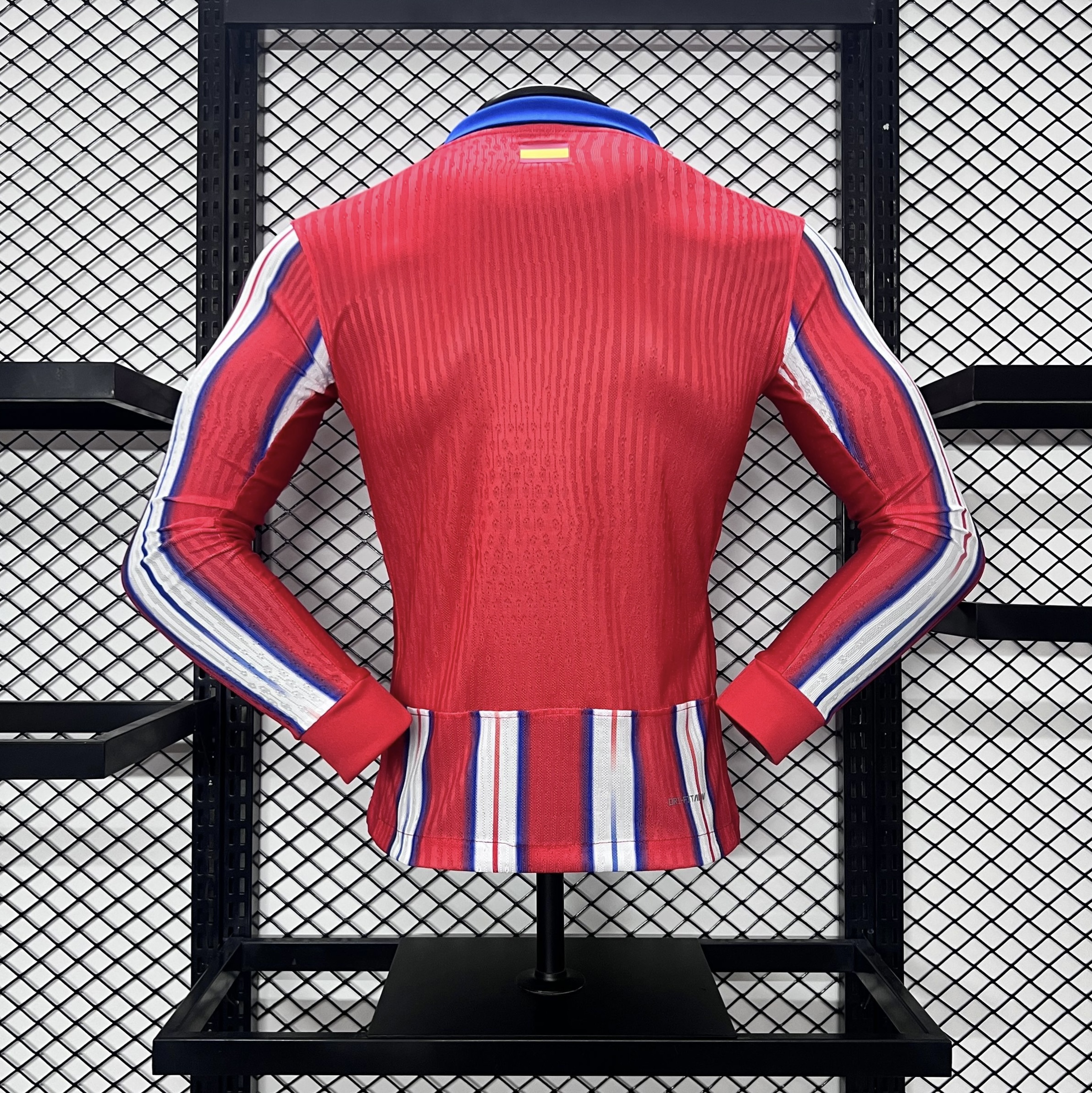 Atletico Madrid 24-25 Home Long Sleeve Jersey - Player Version - ManixJersey