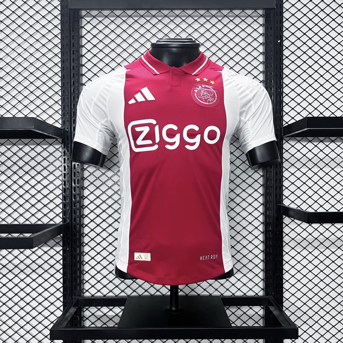 Ajax 24-25 Home Stadium Jersey - Player Version - ManixJersey
