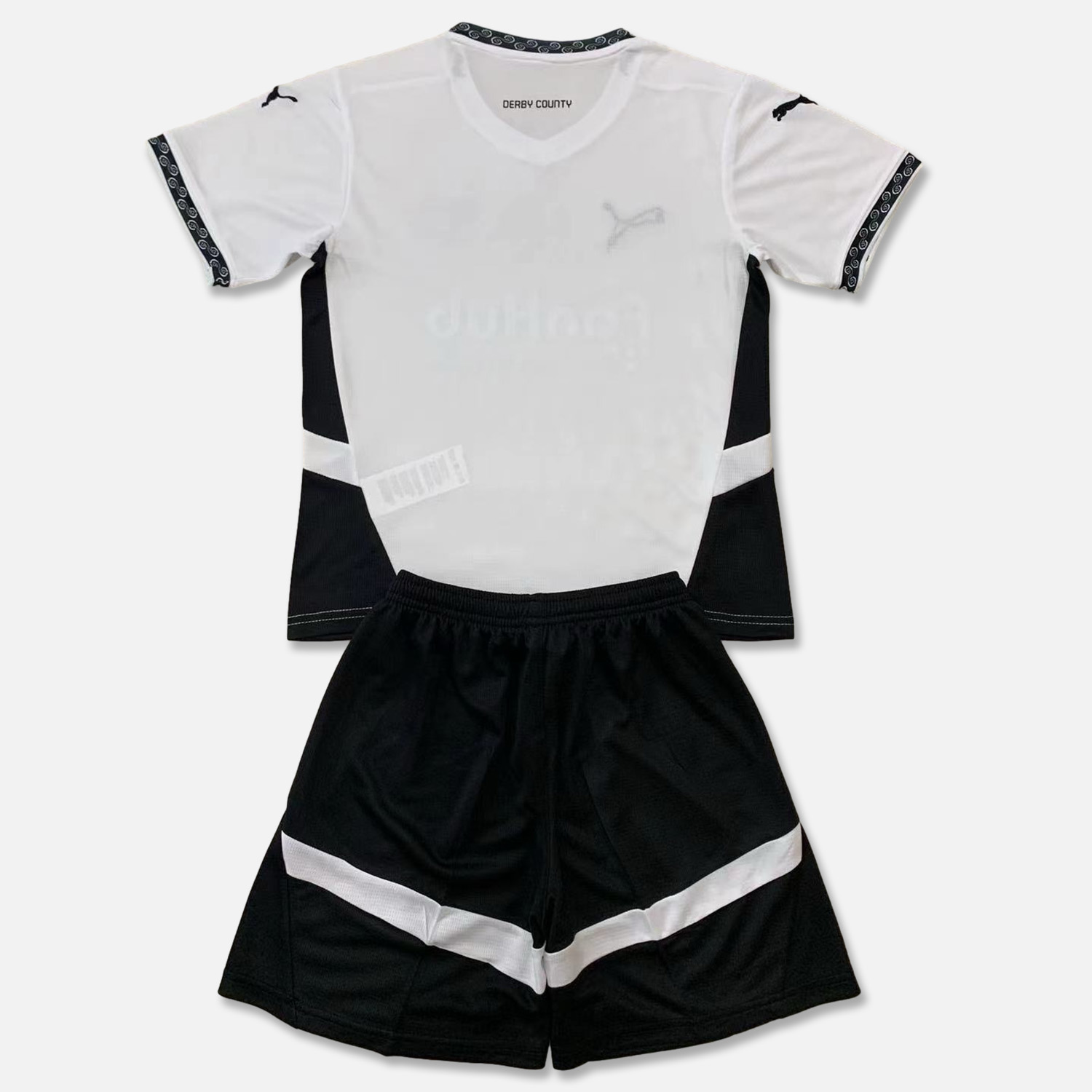 Derby County 24-25 Home Stadium Kids Kit - ManixJersey