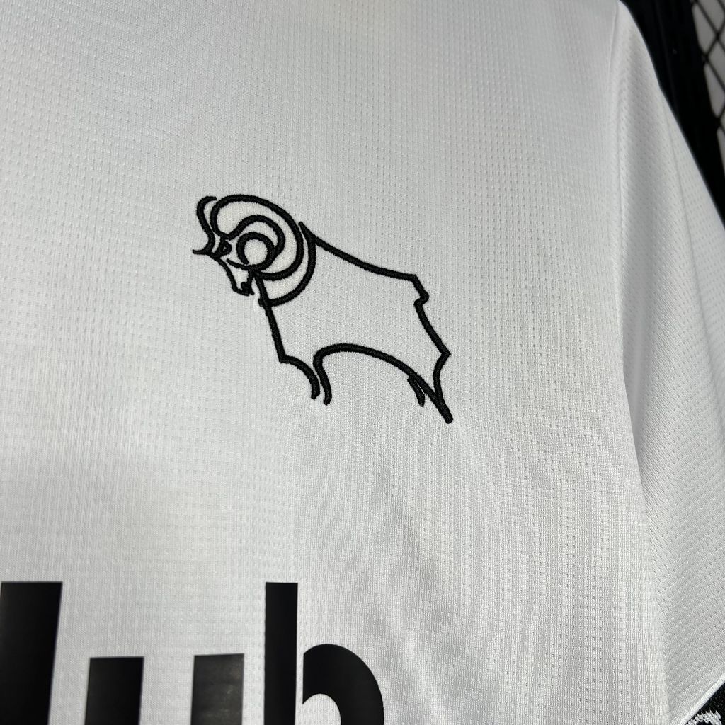 Derby County 24-25 Home stadium Jersey - Fans Version - ManixJersey