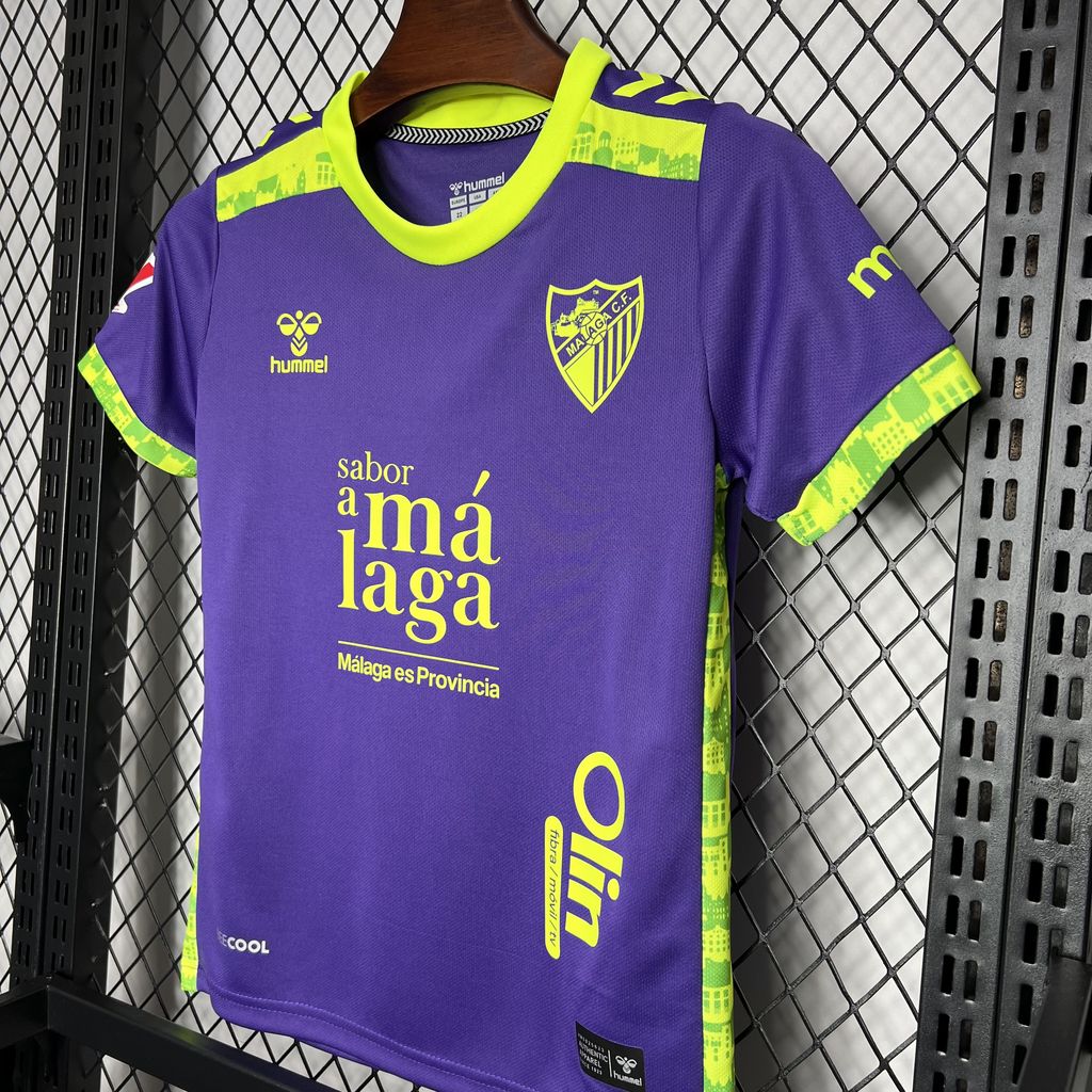 Malaga 24-25 Away Kids Kit - ManixJersey