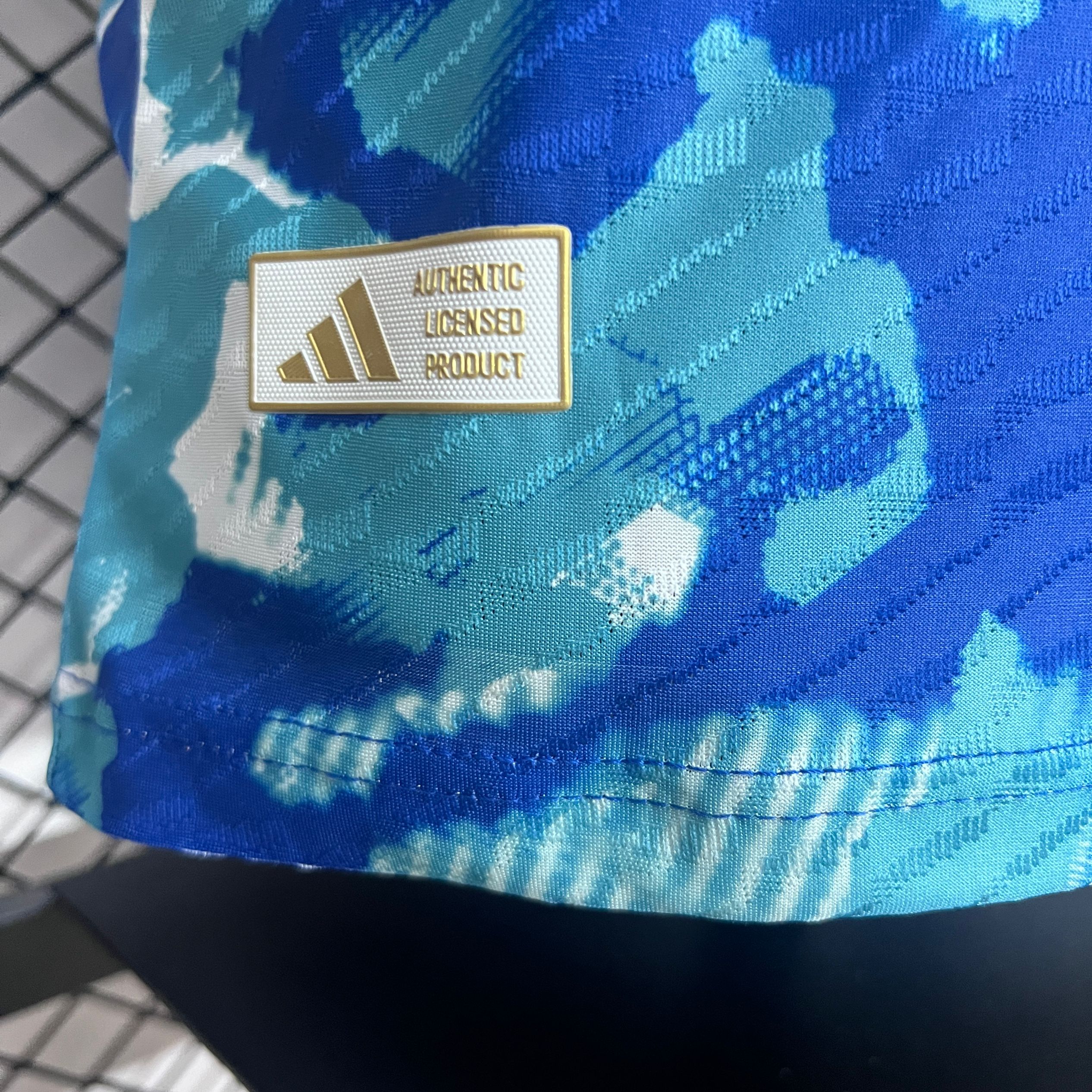 Real Madrid 24-25 Blue Watercolor Special Edition Jersey - Player Version - ManixJersey