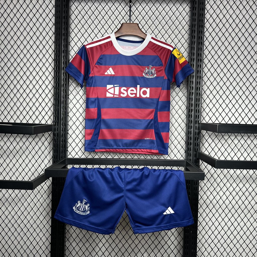 Newcastle United 24-25 Away Kids Kit - ManixJersey