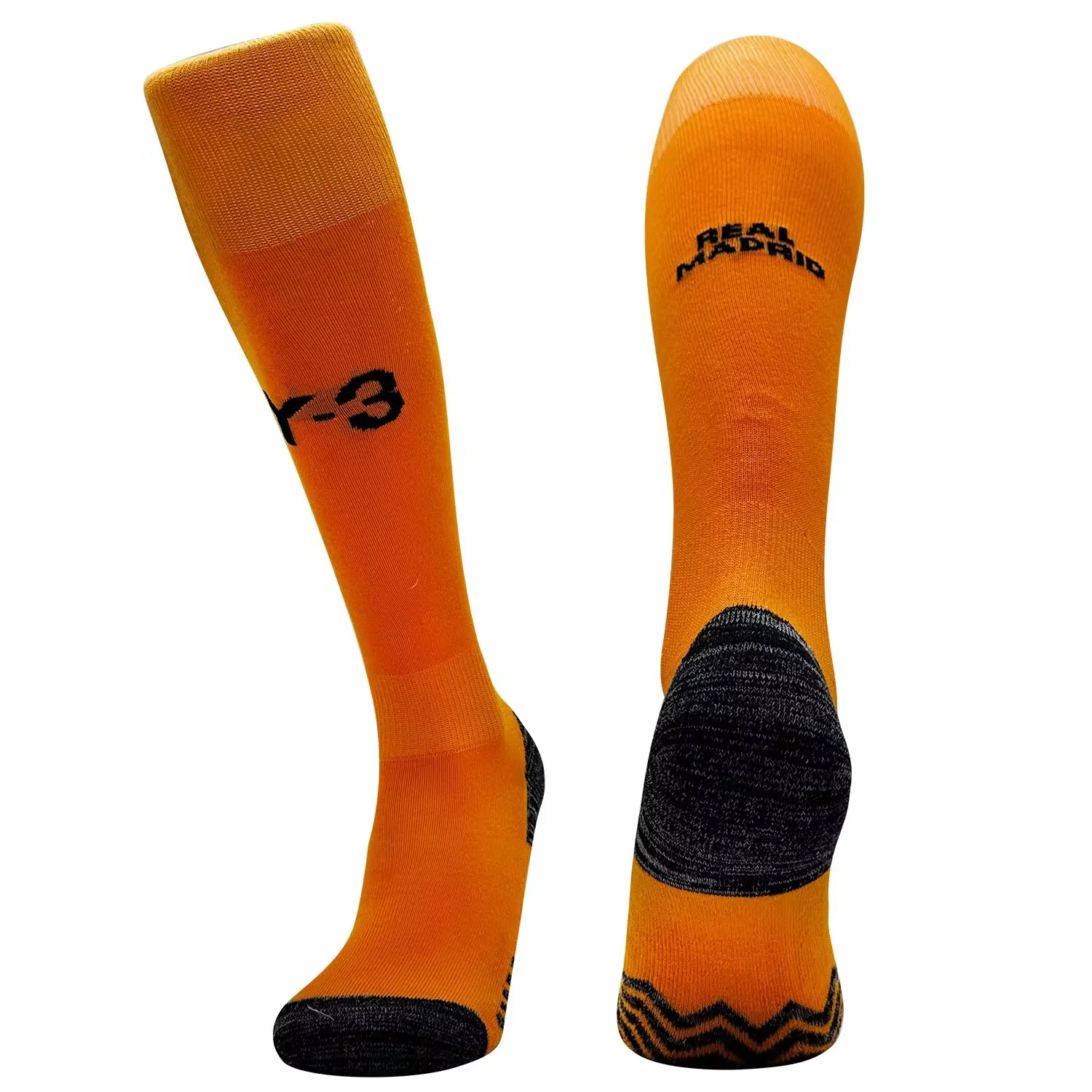Real Madrid 24-25 Y-3 Socks - Orange - ManixJersey