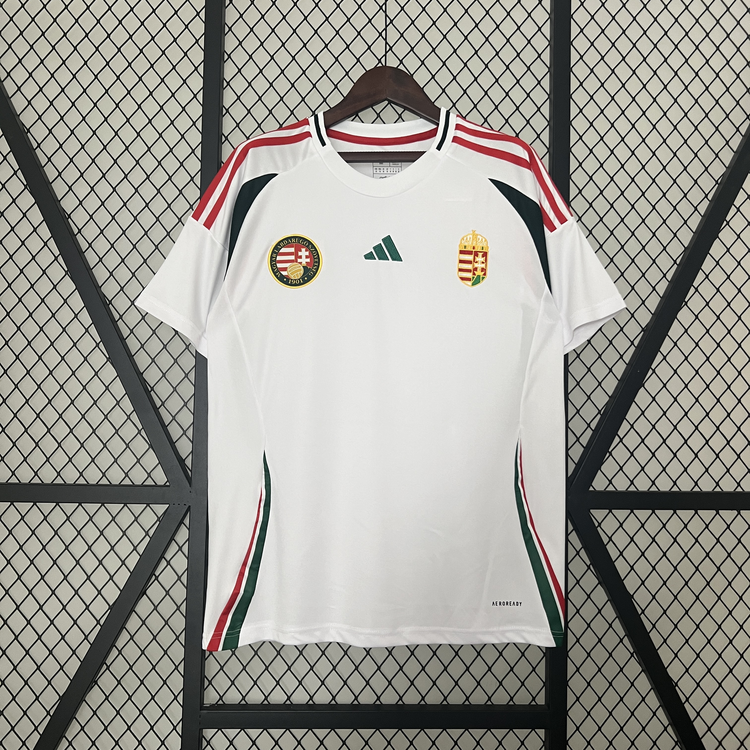 Hungary 2024 Away Stadium Jersey - Fans Version - ManixJersey