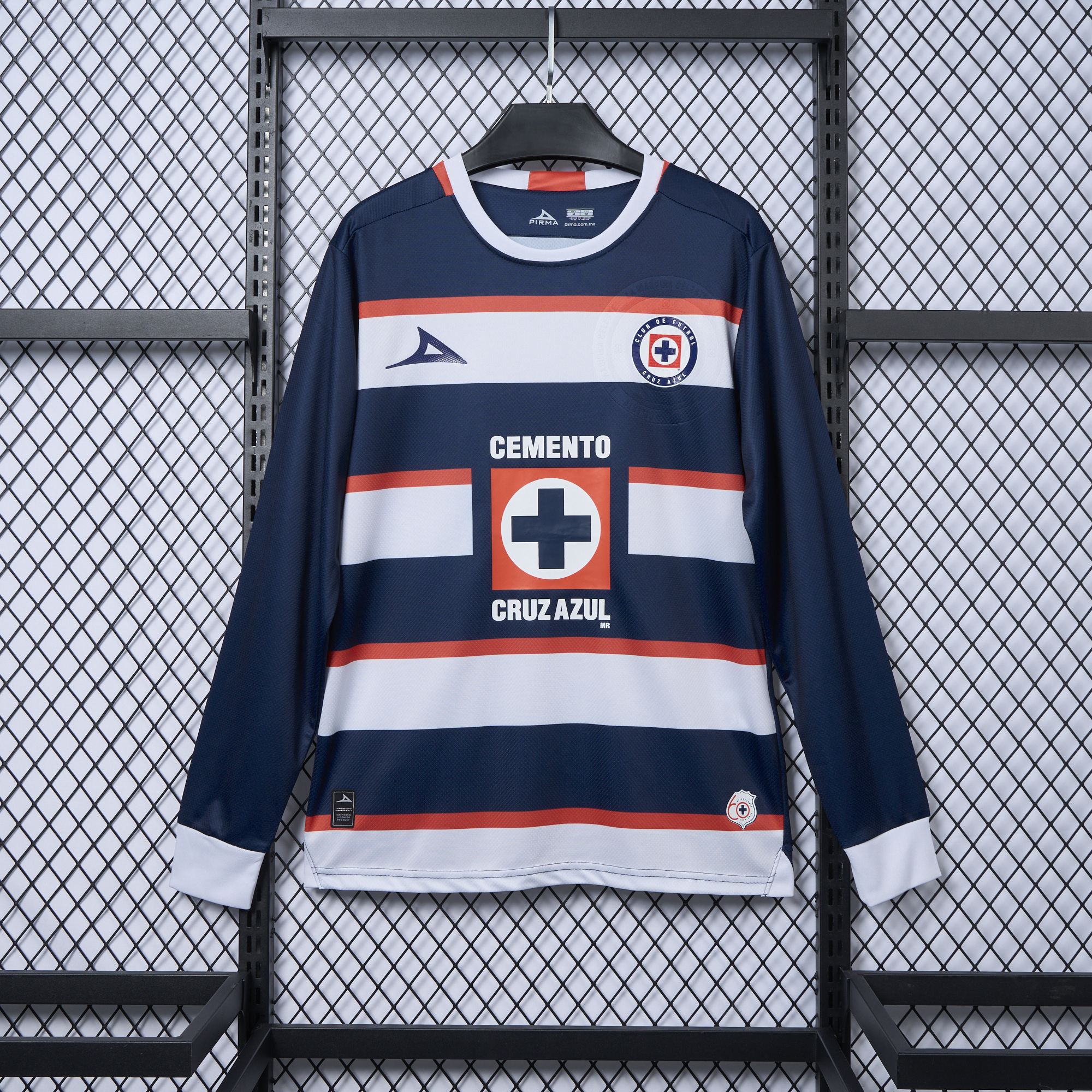 Cruz Azul 24-25 Blue Goalkeeper Long Sleeve Jersey - Fans Version - ManixJersey
