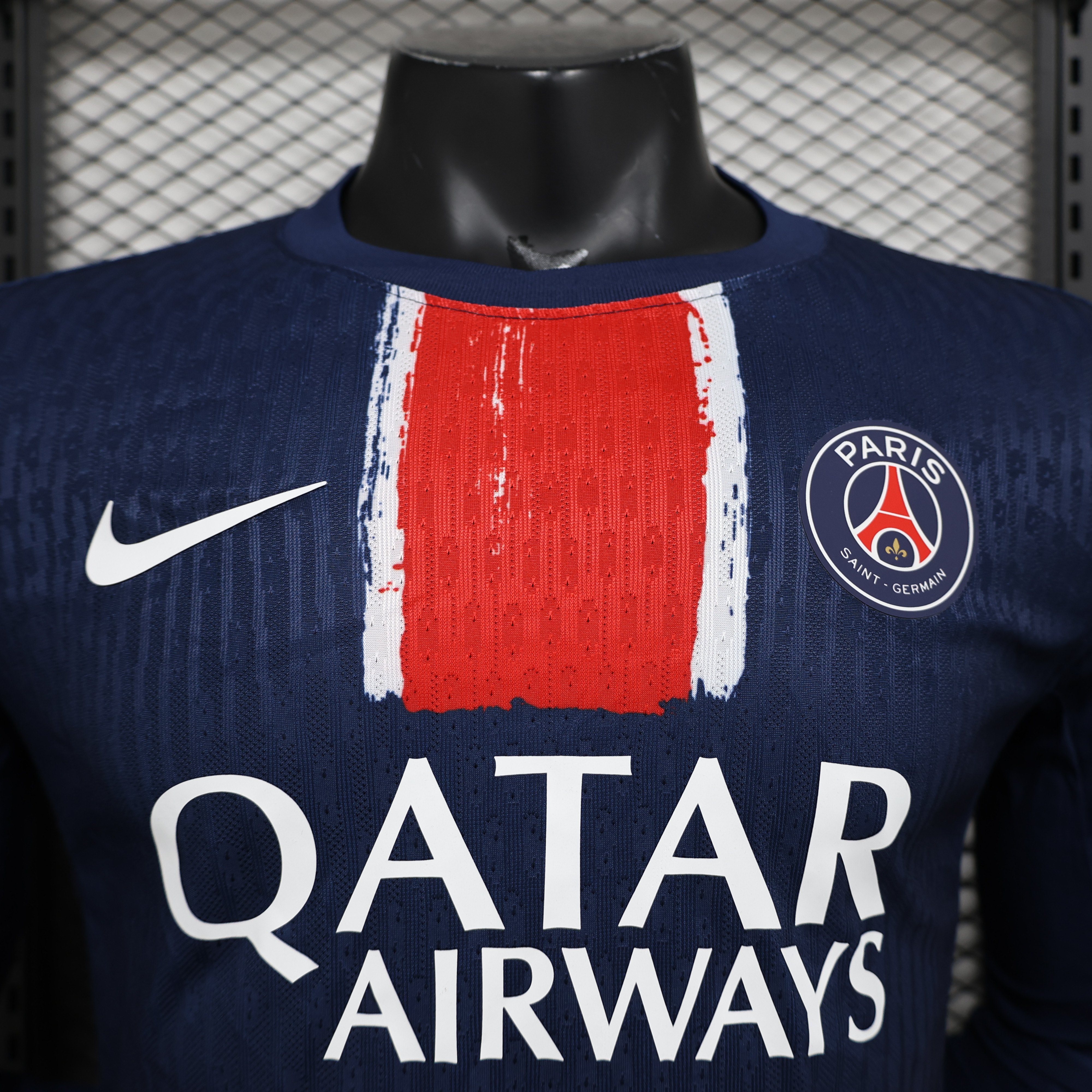 Paris Saint-Germain PSG 24-25 Home Stadium Long Sleeve Jersey - Player Version - ManixJersey