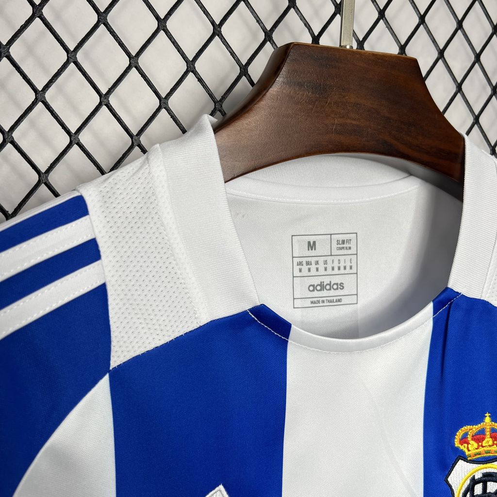 Real Club Recreativo de Huelva 24-25 Home Stadium Jersey - Fans Version - ManixJersey
