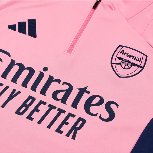 Arsenal 24-25 Long Sleeve Training Set - Pink - ManixJersey