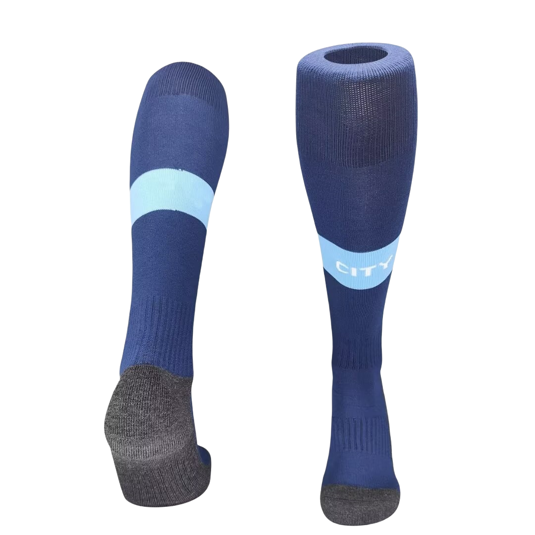 Manchester City 24-25 Home Socks - Blue - ManixJersey