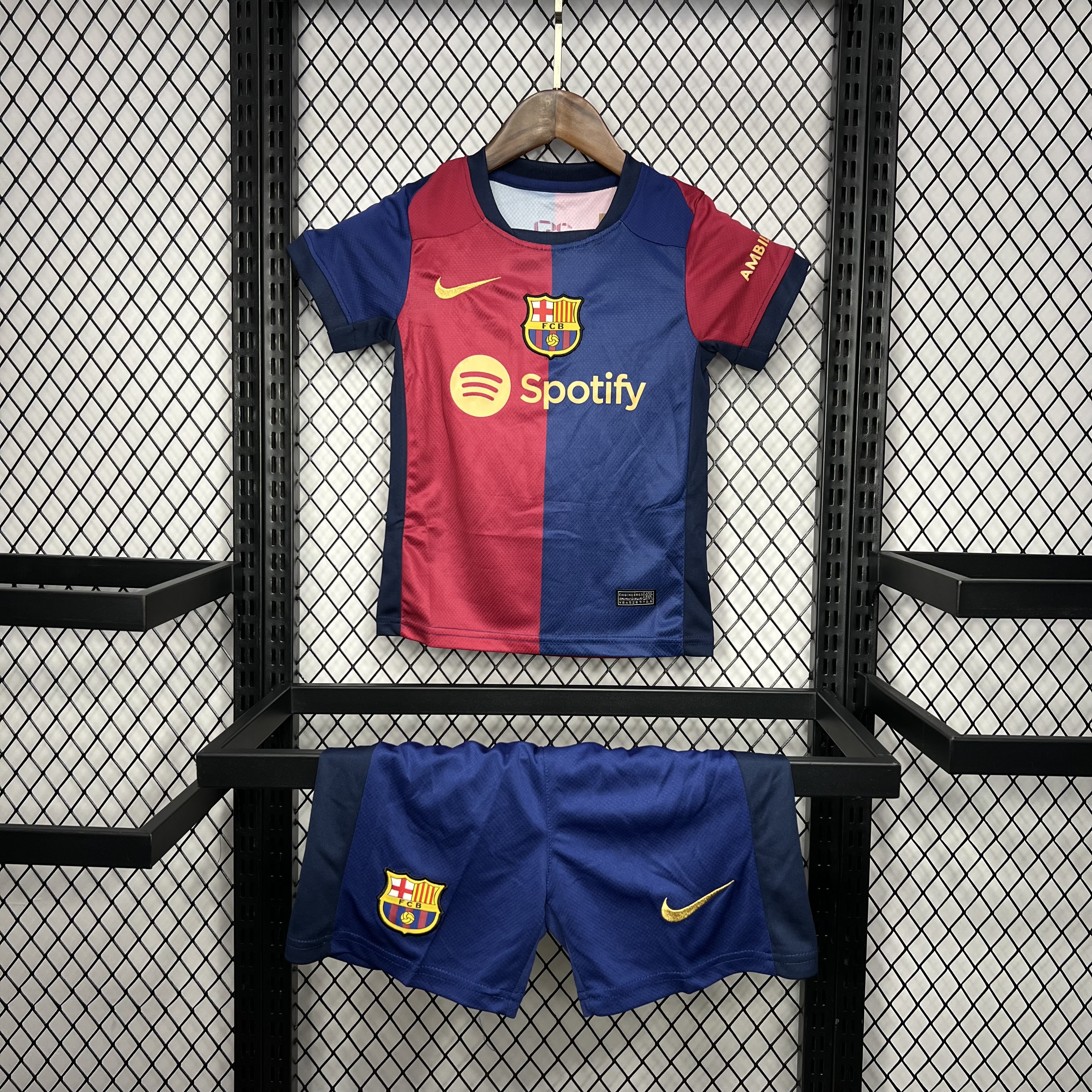 B.A.R.S.A 24-25 Home Stadium Kids Kit - ManixJersey